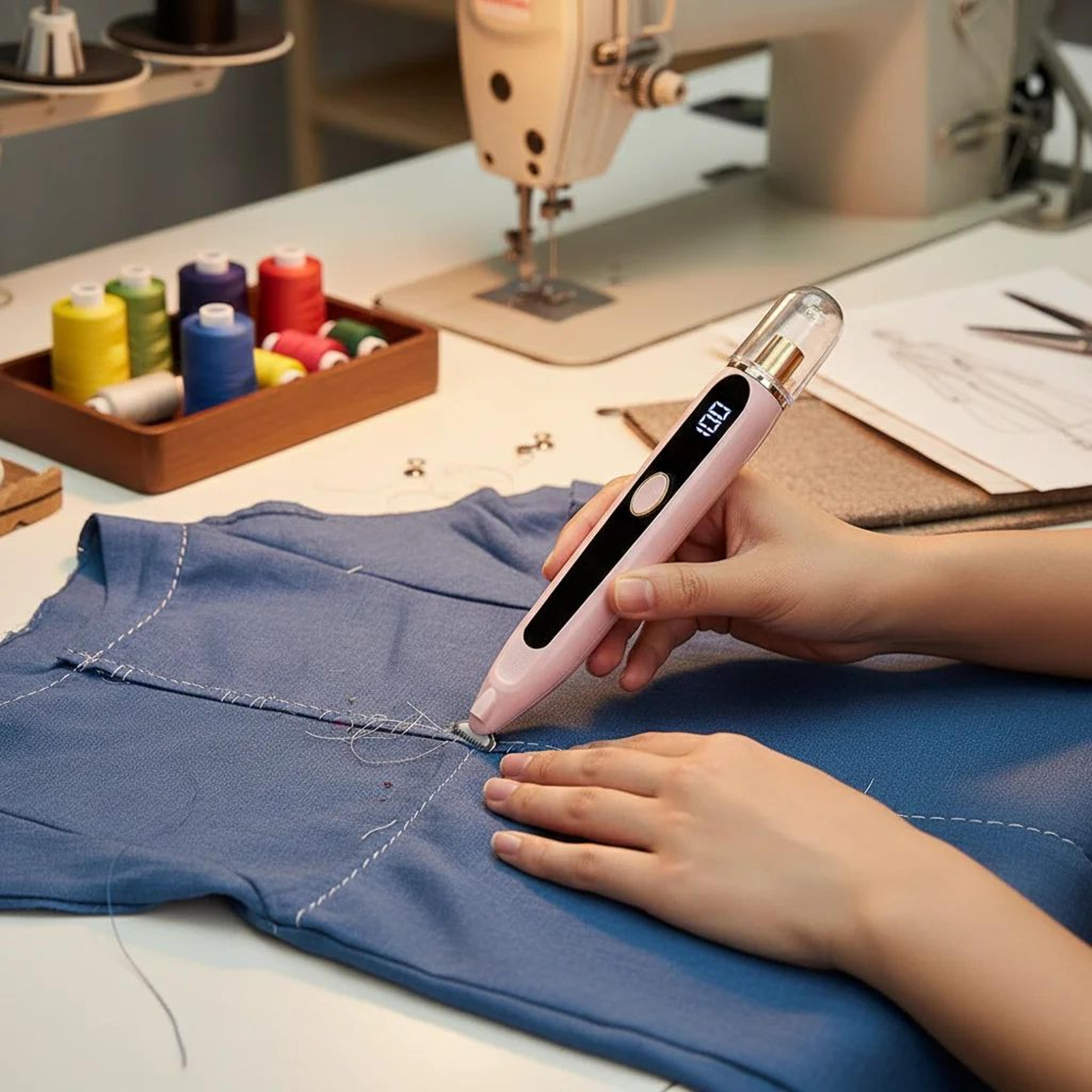 electric seam ripper portable stitch remover for sewing embroidery and quilting