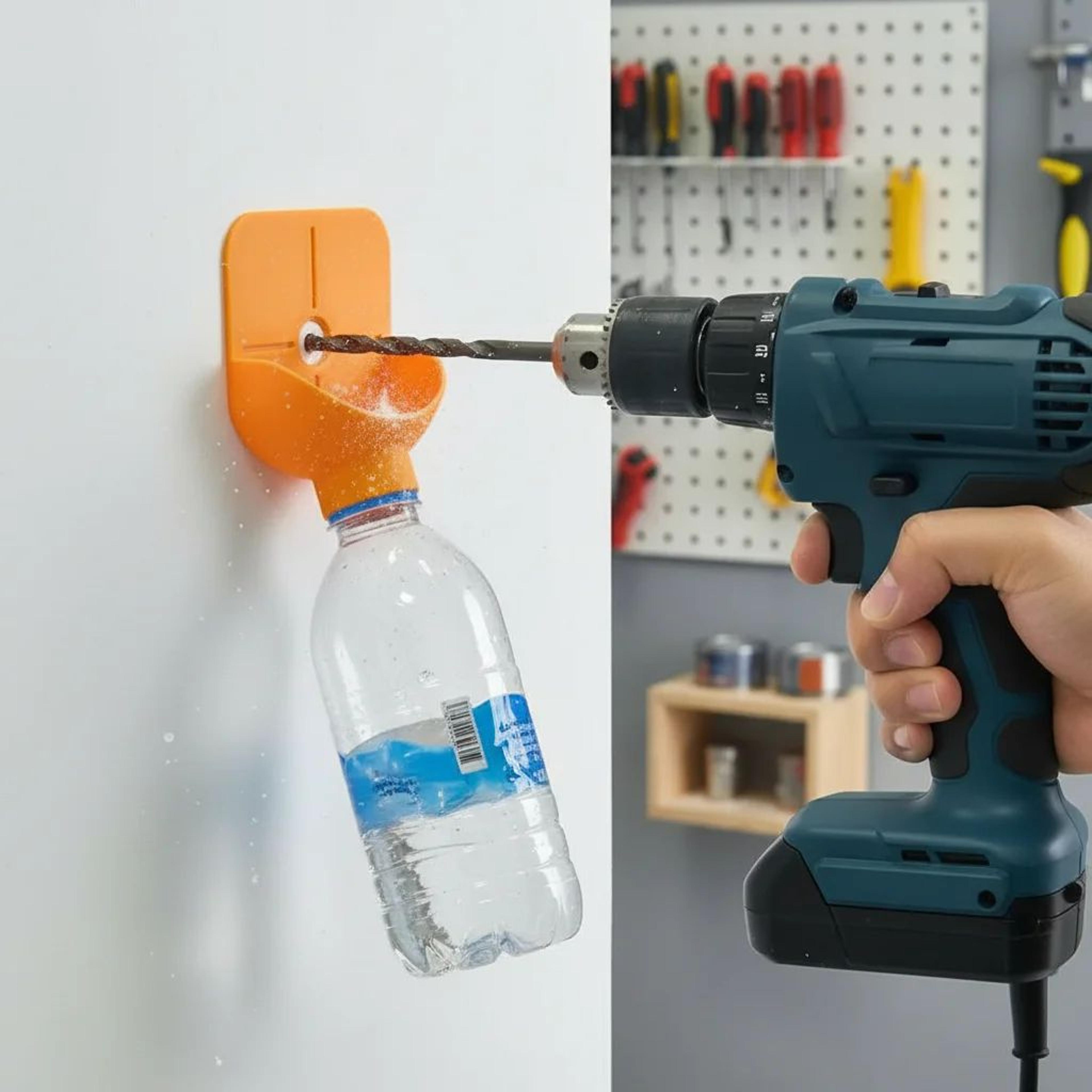 reusable drill dust collector bowl for electric and impact drills