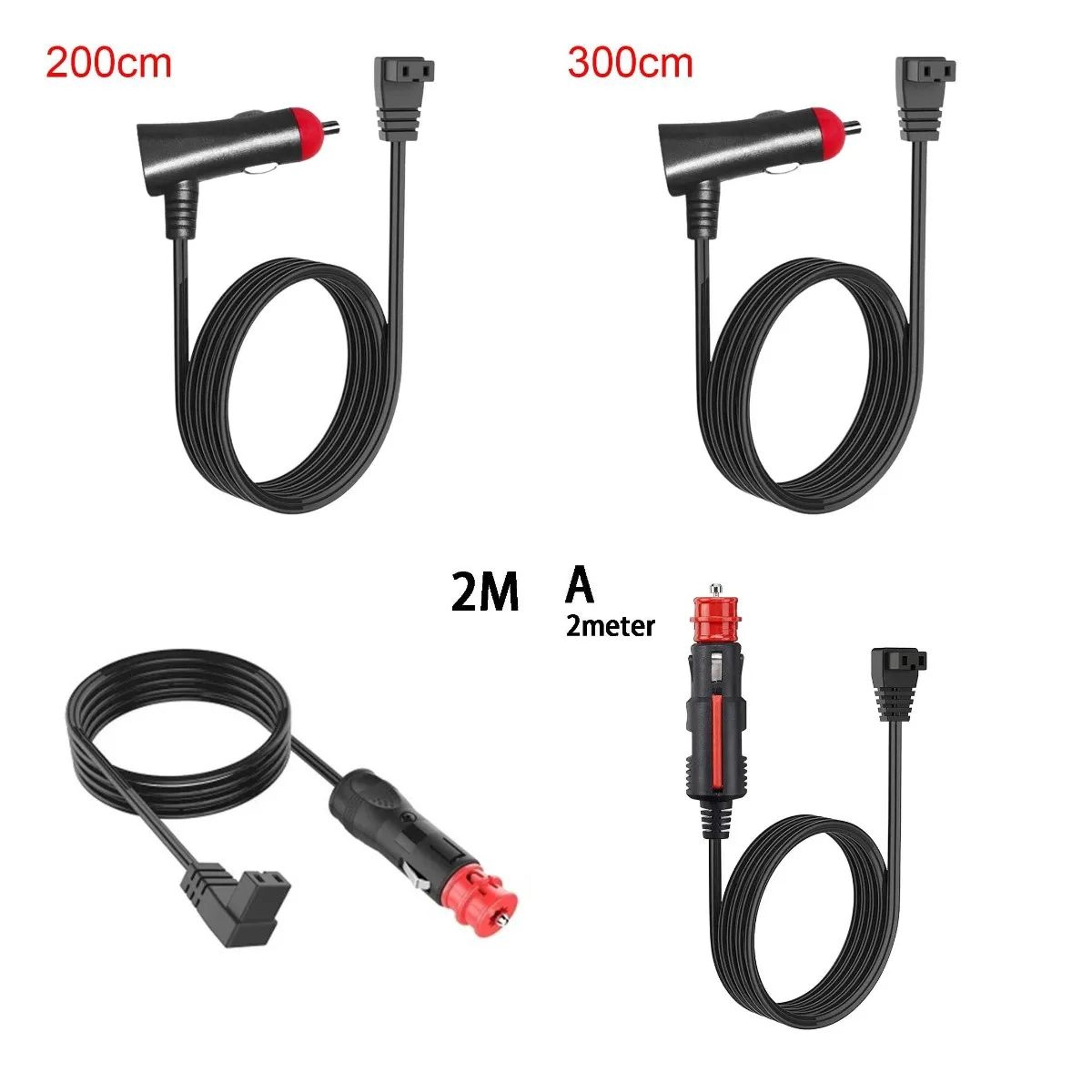12a car refrigerator power cable - 12v cigarette lighter fridge extension cord