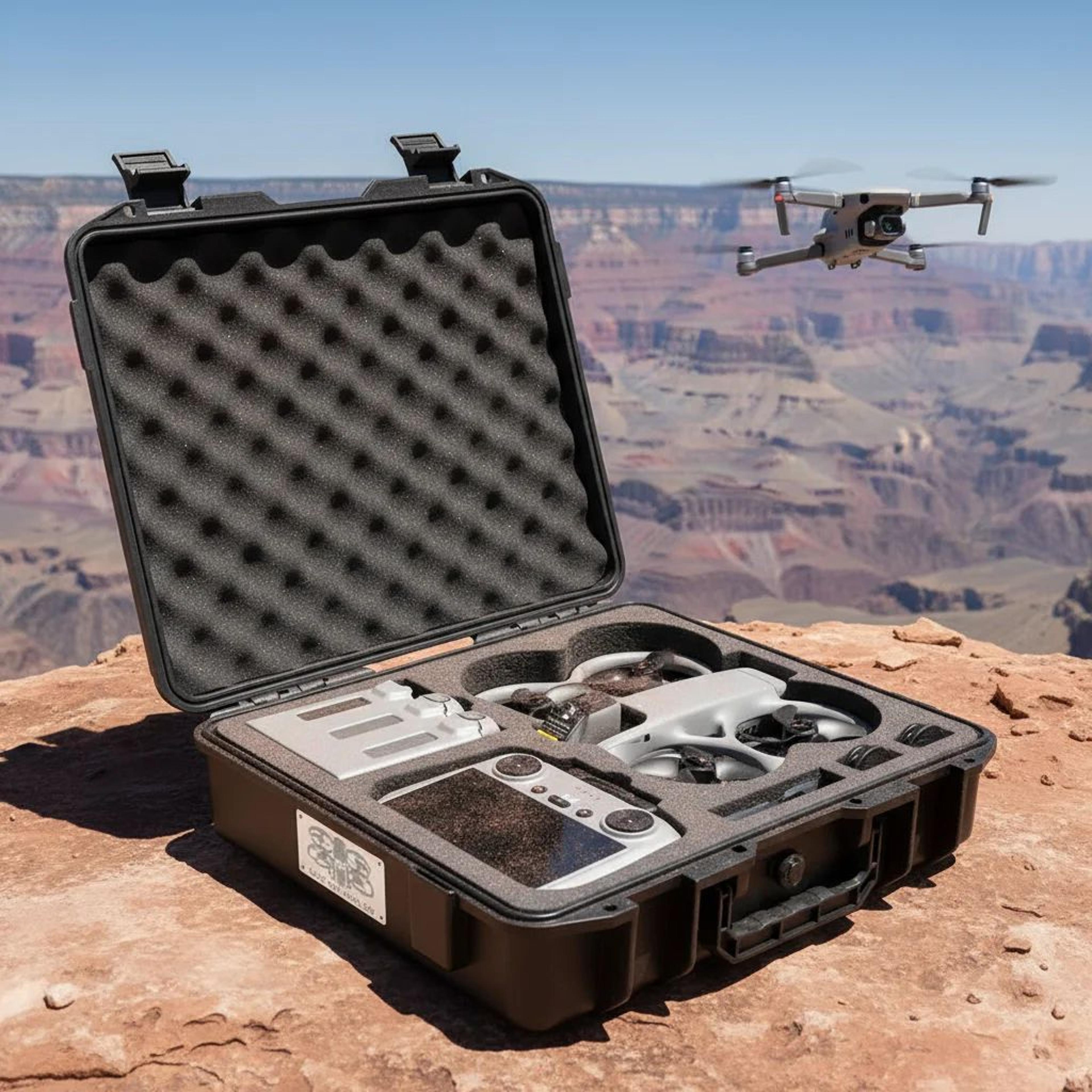 dji avata 360 carrying case shockproof large capacity travel shoulder bag