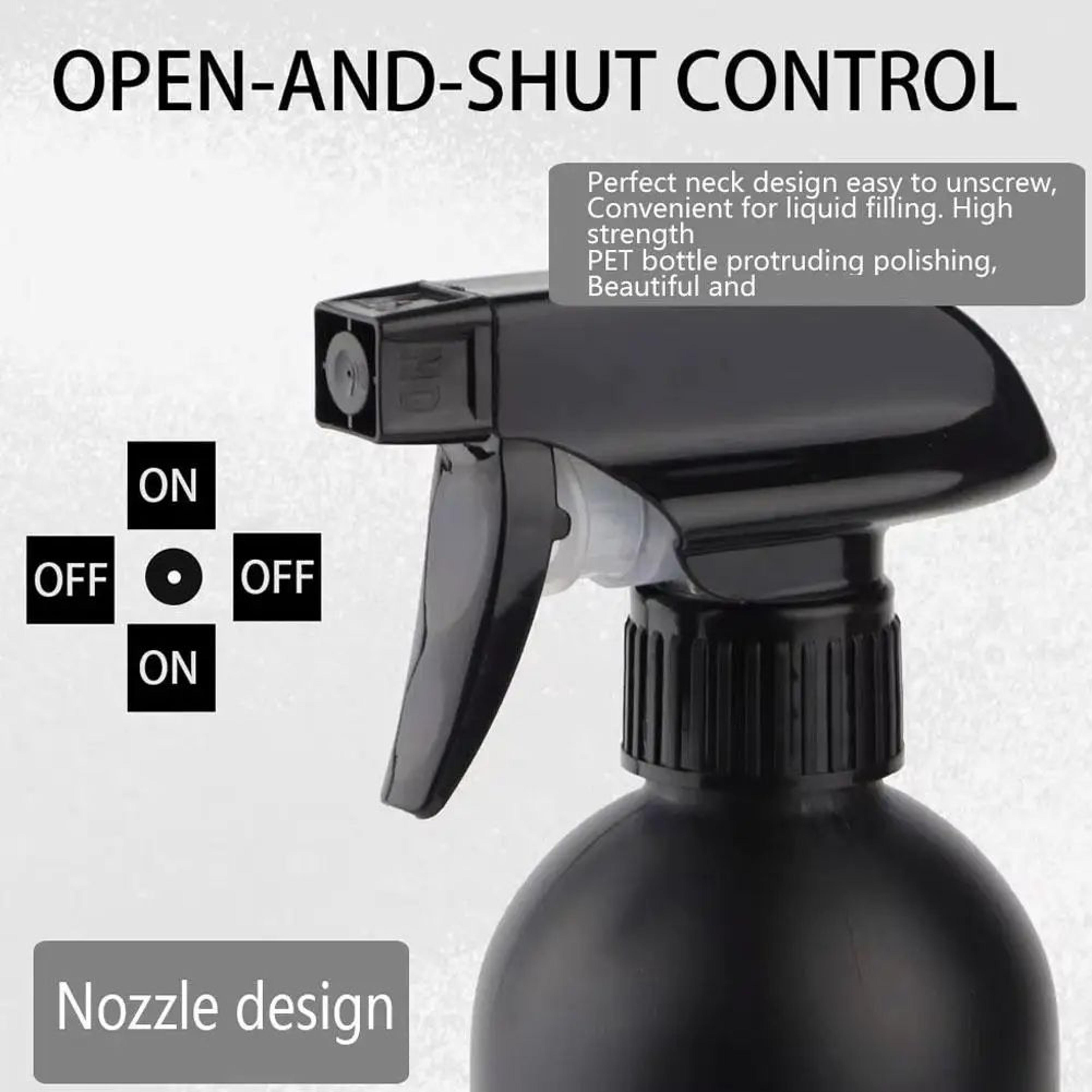pe plastic refillable spray bottle for salon, cleaning and plant care - 1, 3 or 5pcs