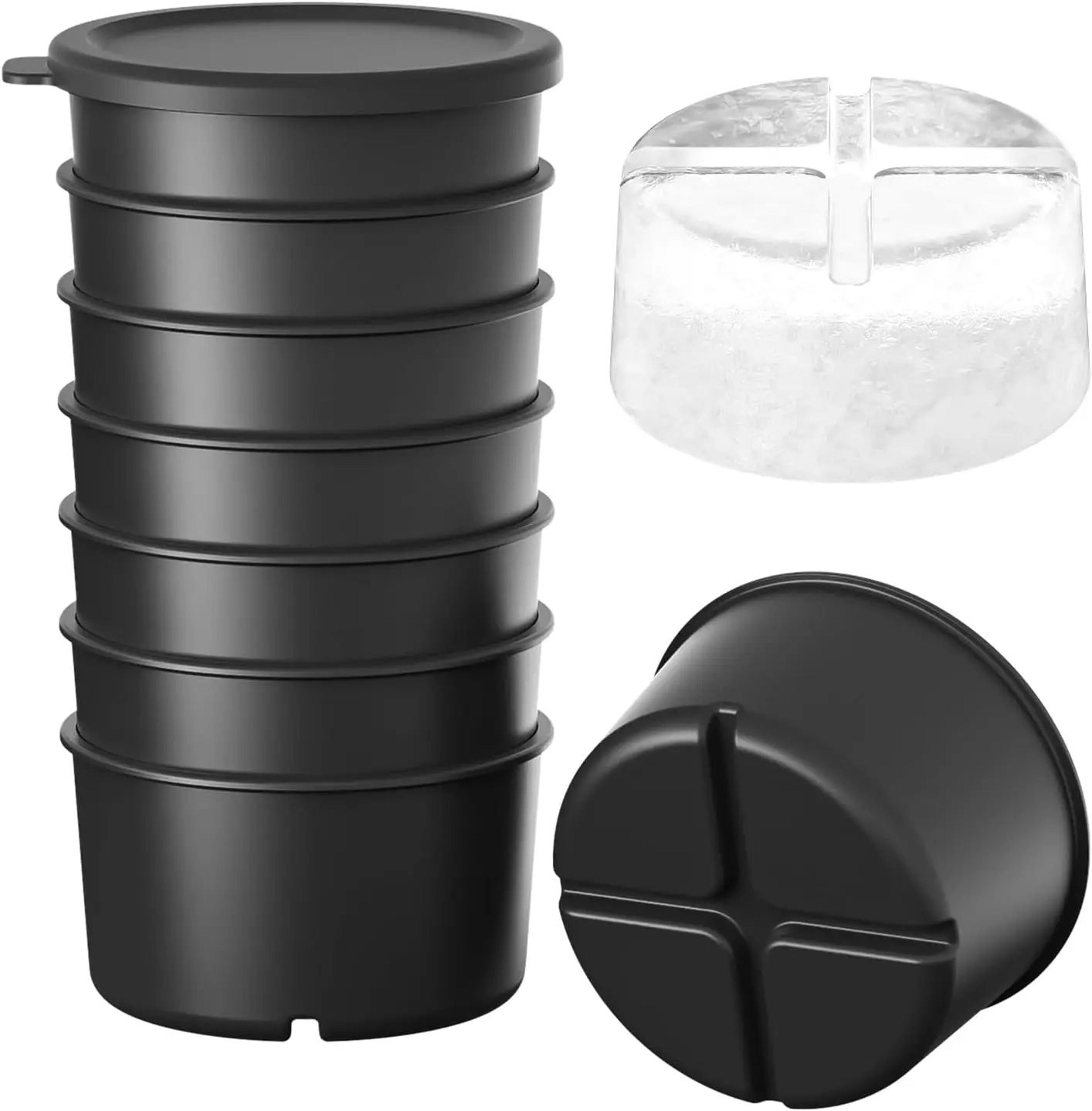 kitchenaid ksia4im reusable ice molds with lids for shave ice attachment