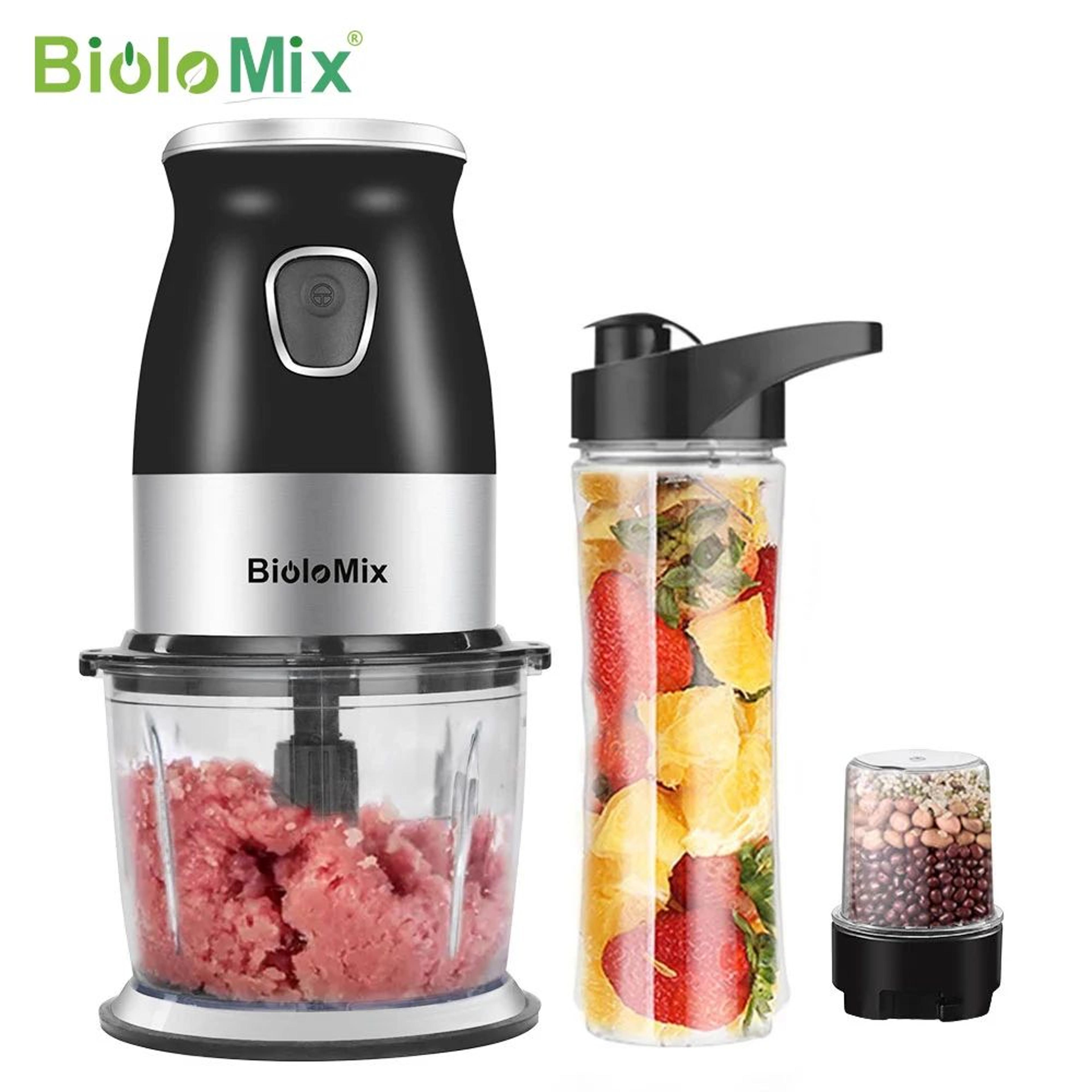 500w personal blender and food processor with 600ml bottle and chopper