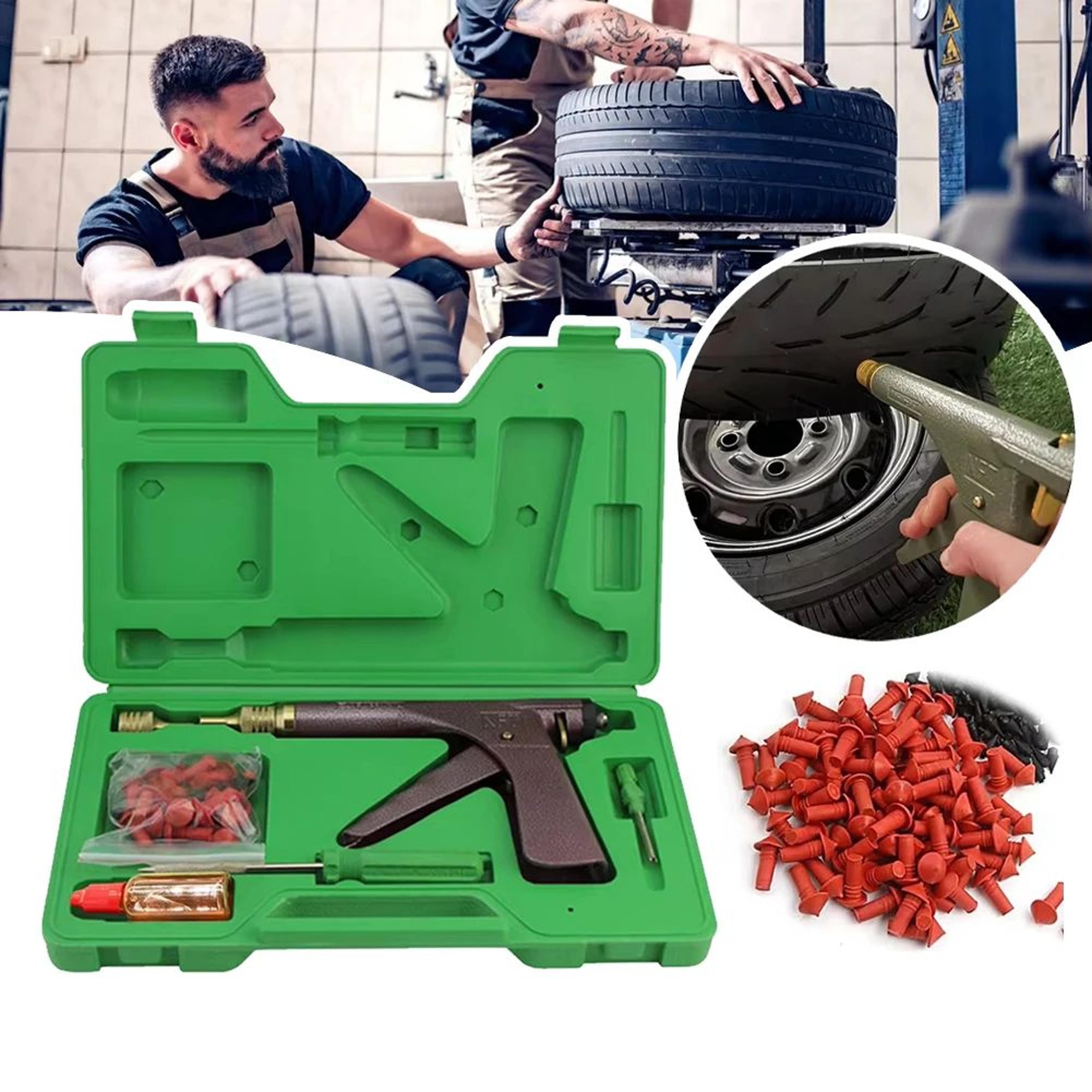rapid mushroom plug tubeless tire repair kit for car suv motorcycle