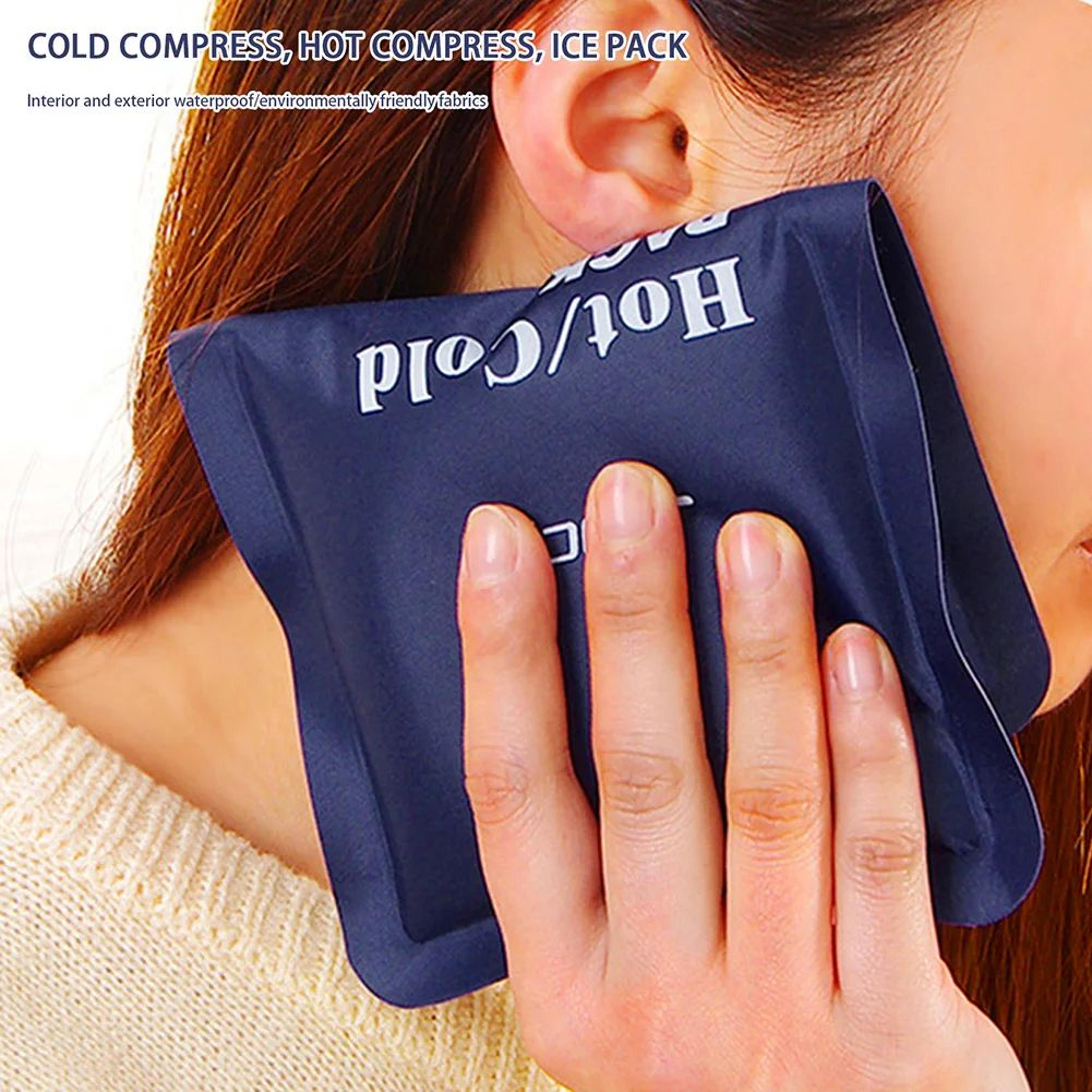 reusable hot and cold gel pack for sports recovery and muscle relief