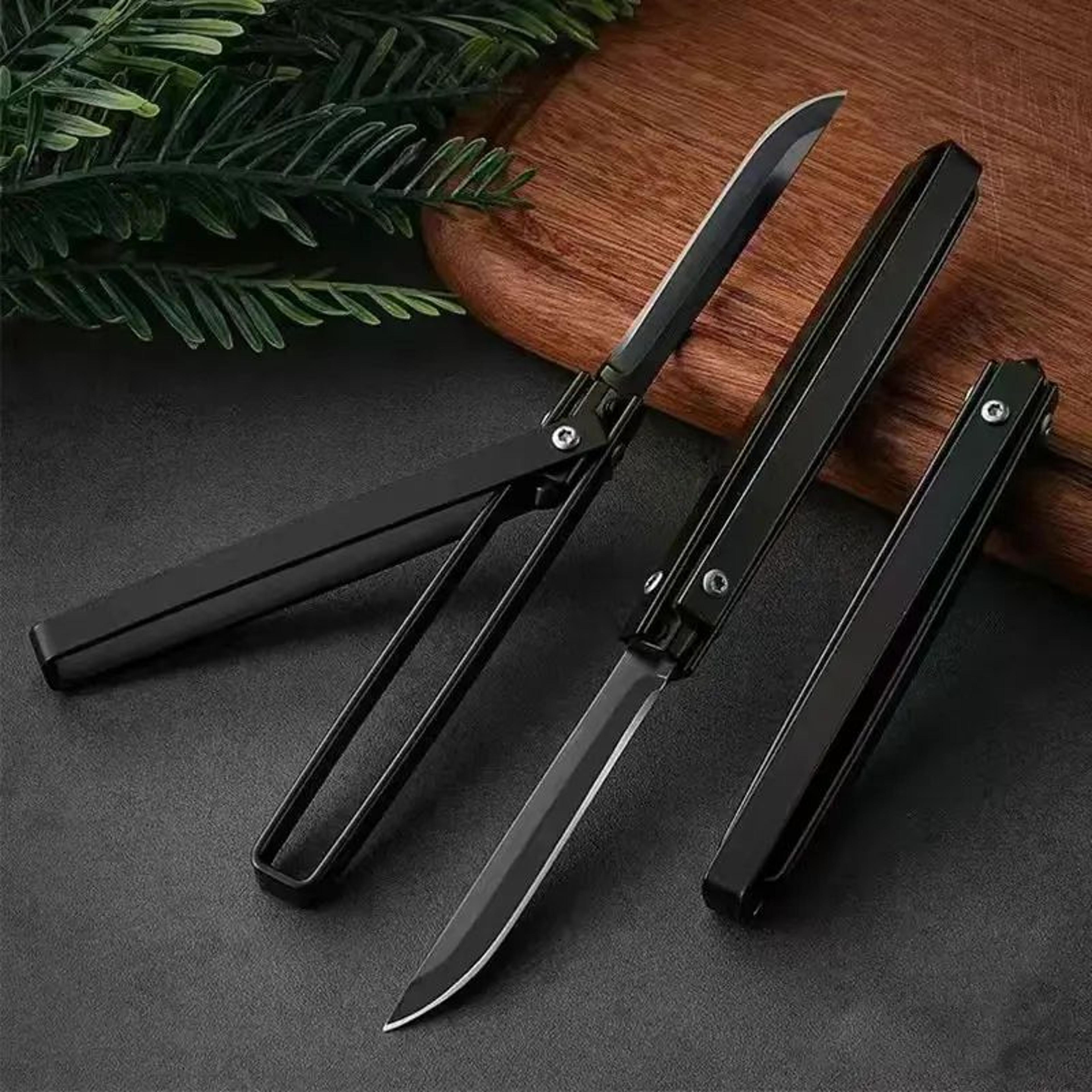 outdoor folding pocket knife for camping hiking and everyday utility