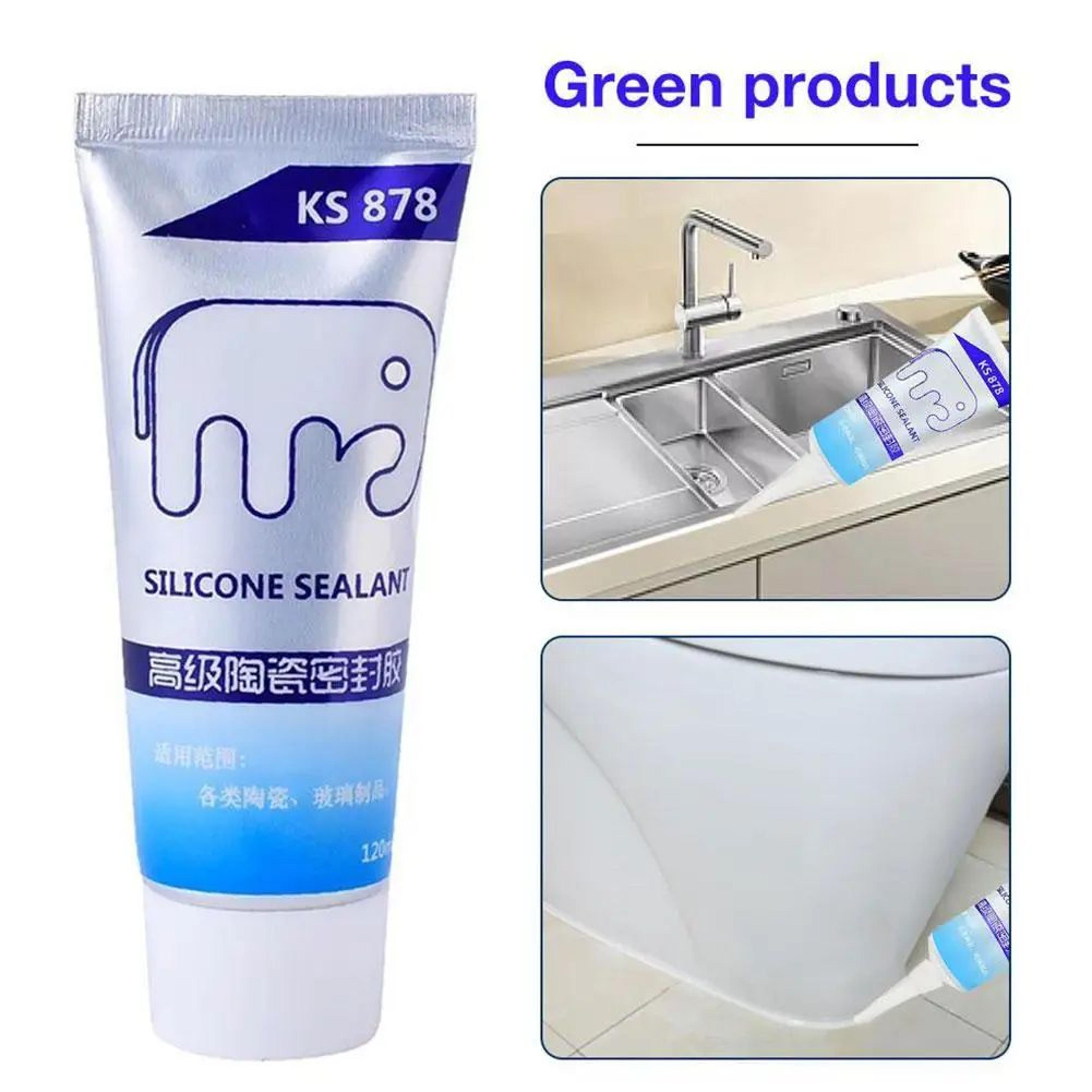 multipurpose waterproof silicone sealant for kitchen bathroom tile gaps