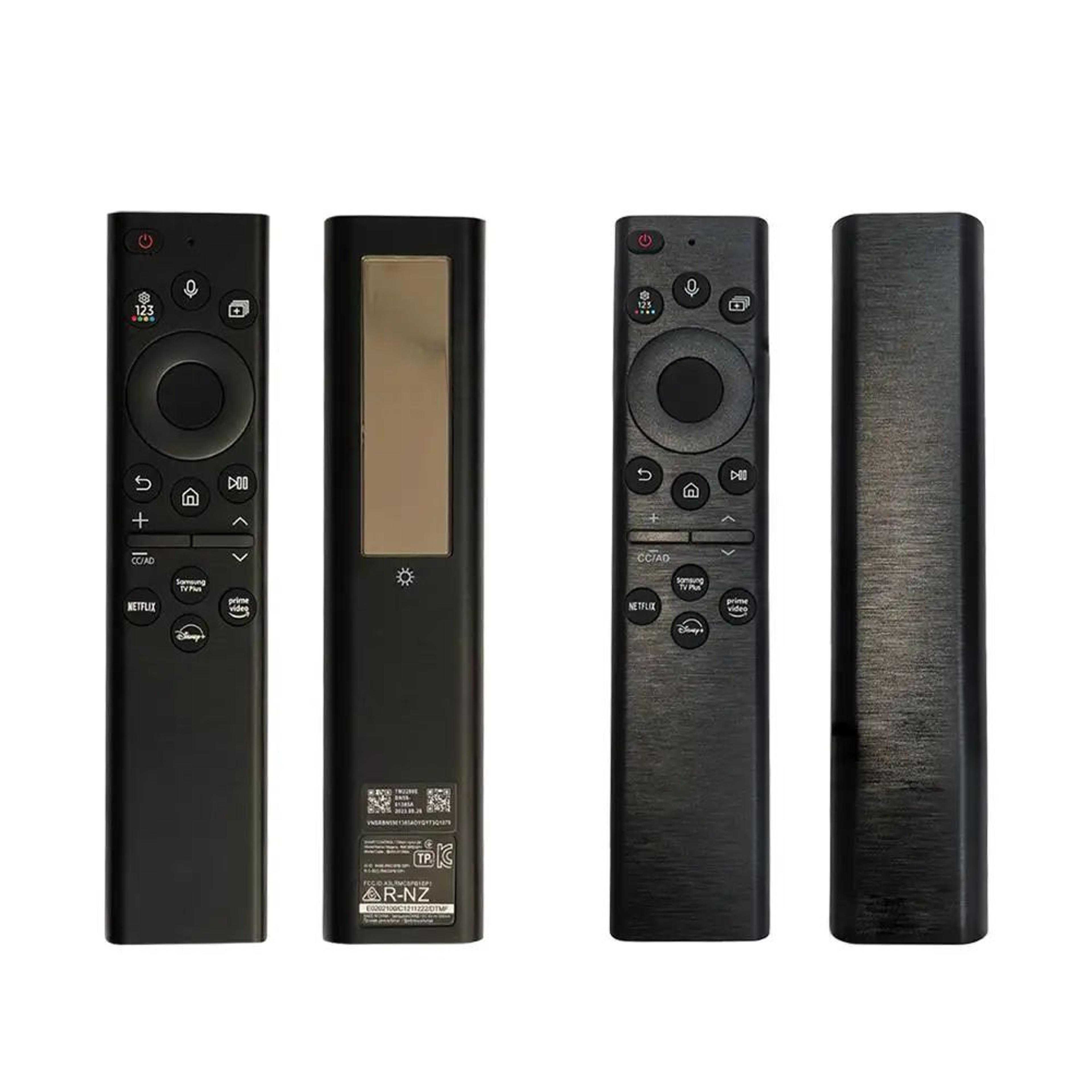 bn59-01385a voice control replacement remote for samsung smart tv with low-light and usb-c charging