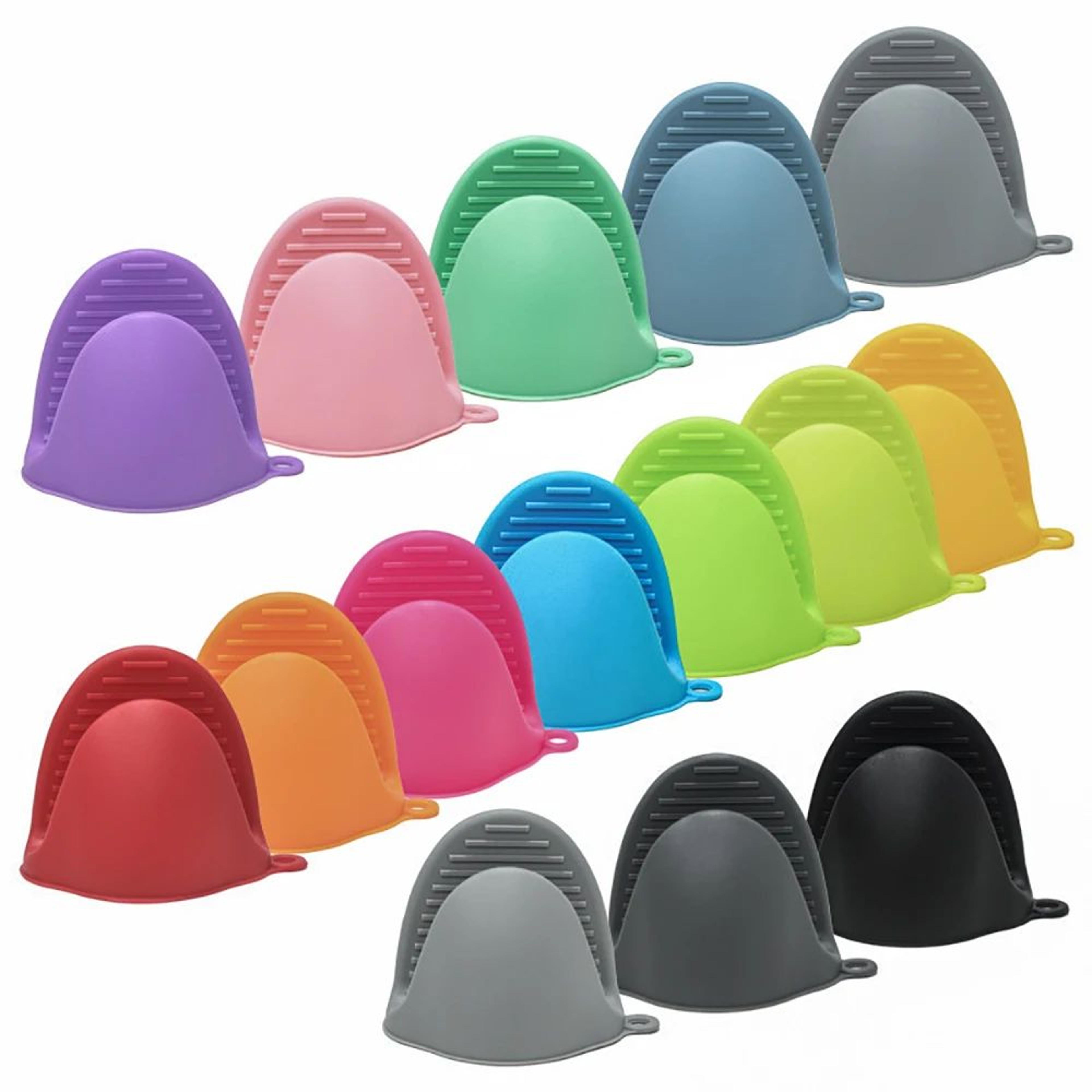 silicone heat resistant pinch mitts non-slip mini oven mitts pot holders