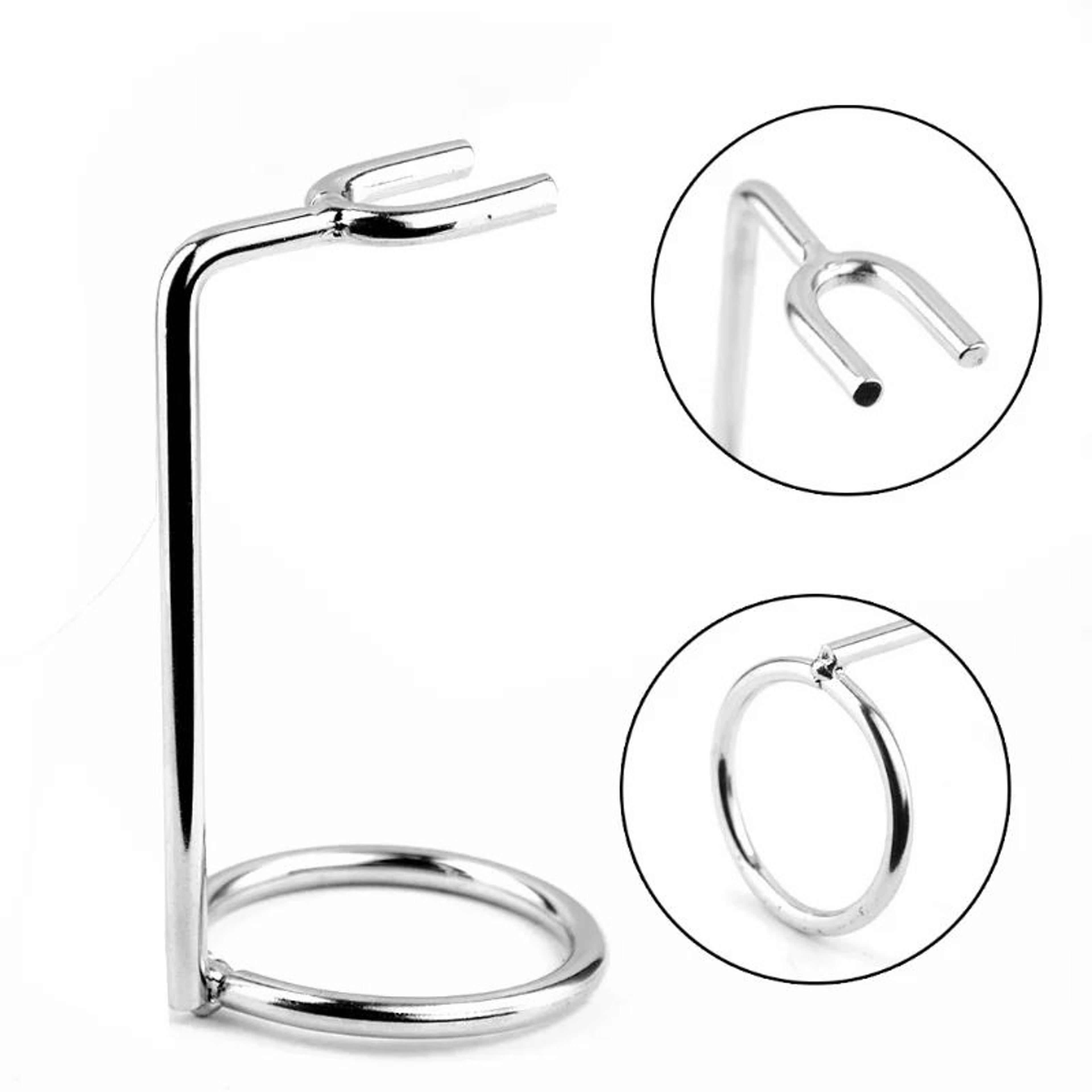 metal safety razor stand double edge razor holder for bathroom and barber storage