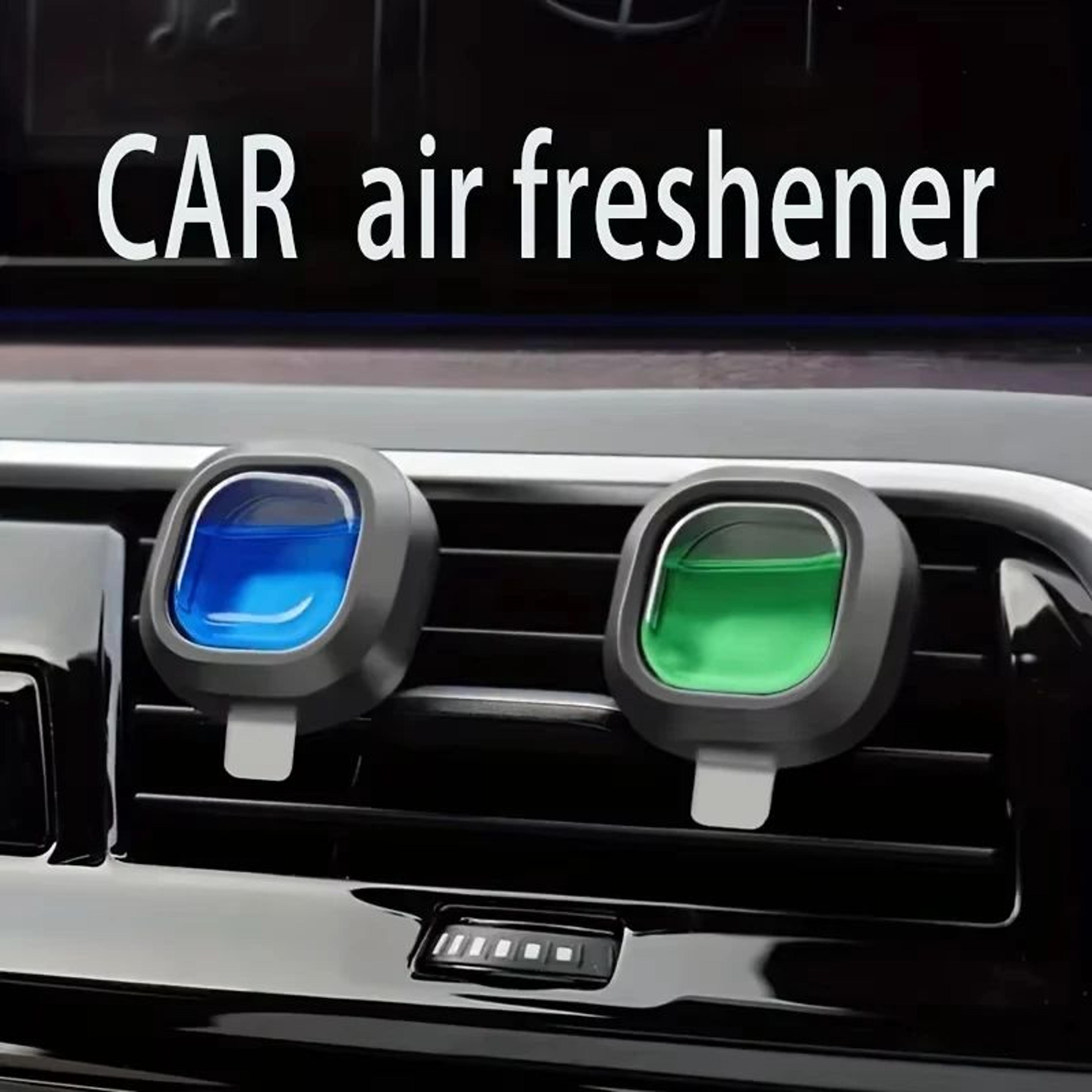 long-lasting car air freshener vent clip with essential oil fragrance 0.14 oz