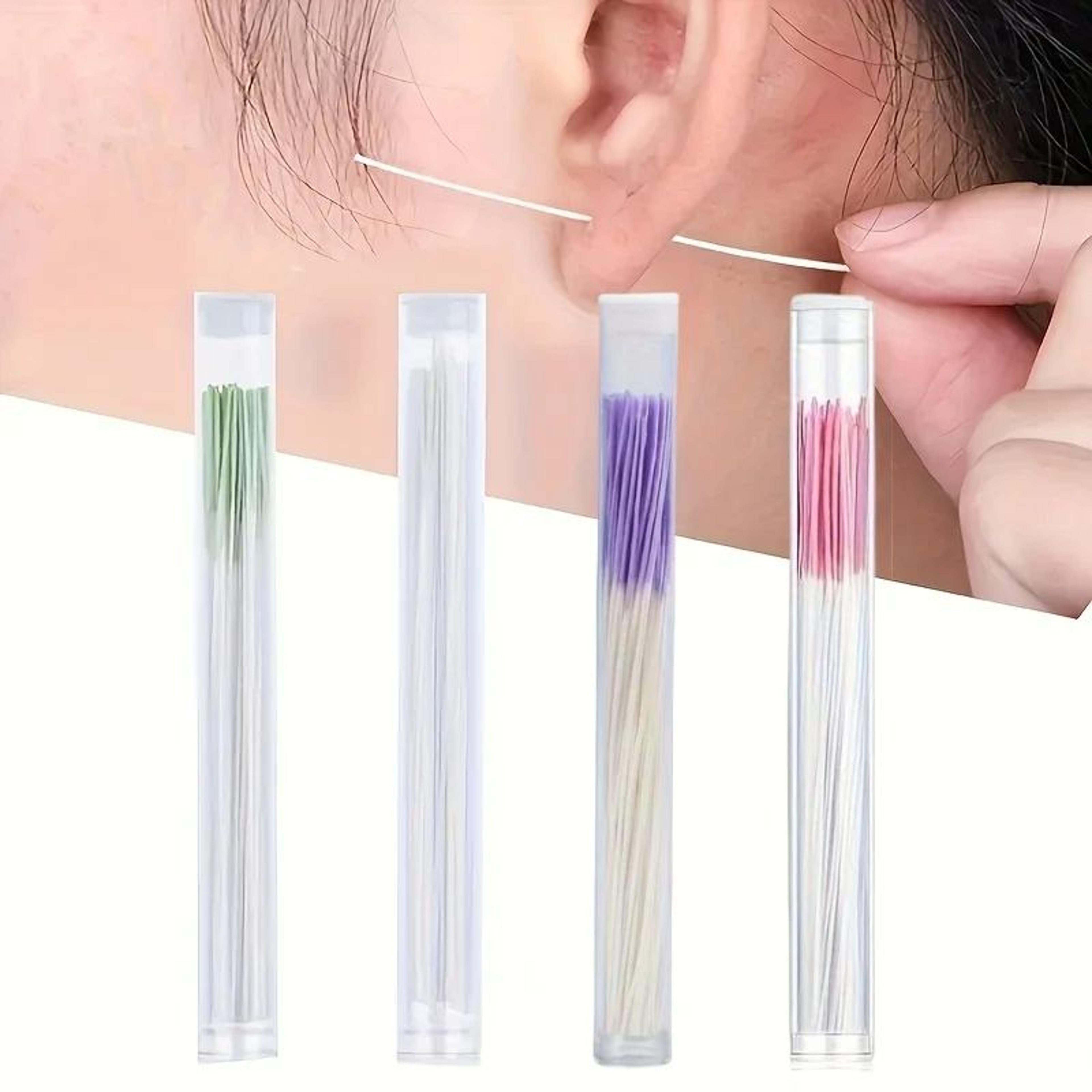 60pcs gentle ear piercing cleaning line set for daily earring hole care