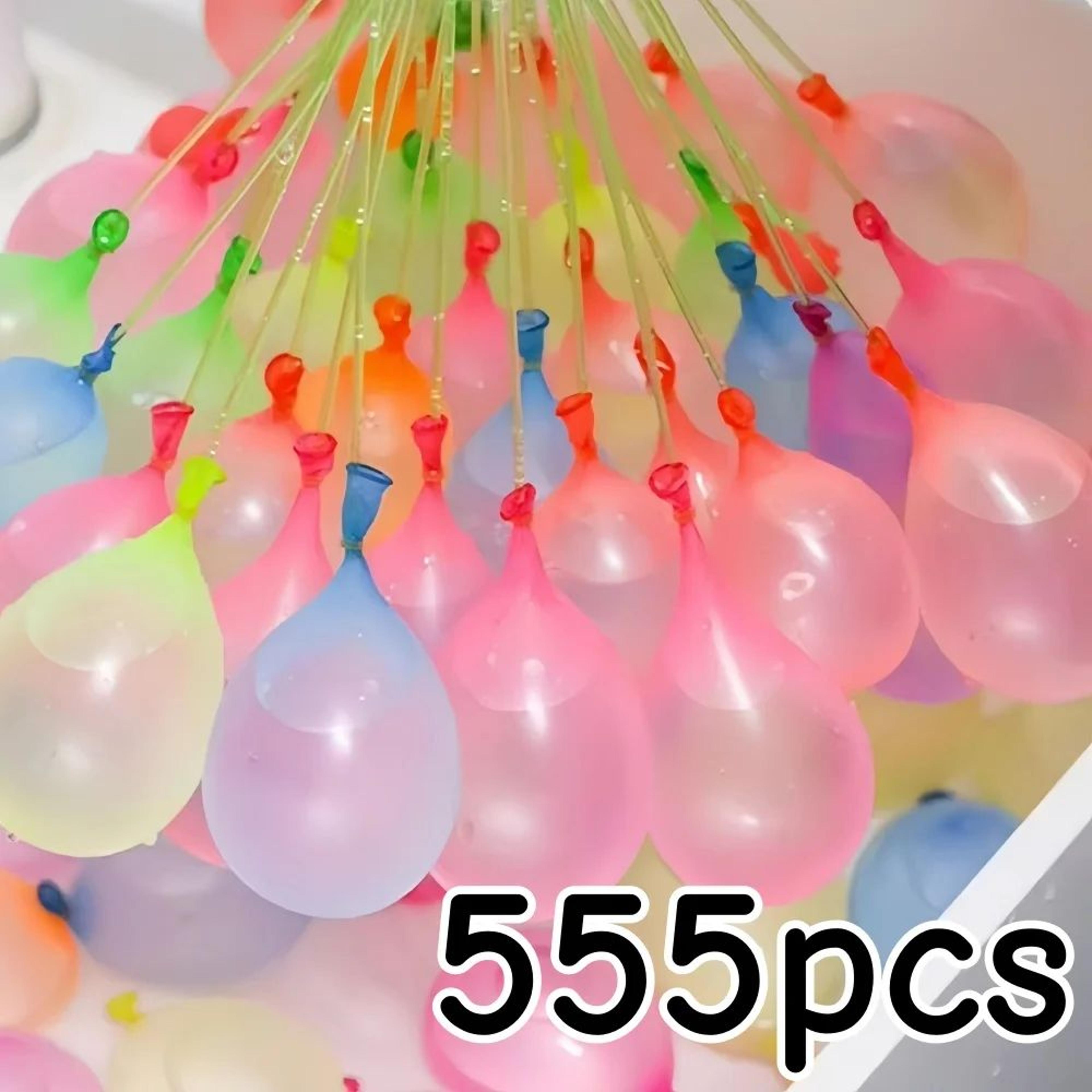 quick fill self-sealing water balloons 111/555pcs for pool, beach and outdoor games