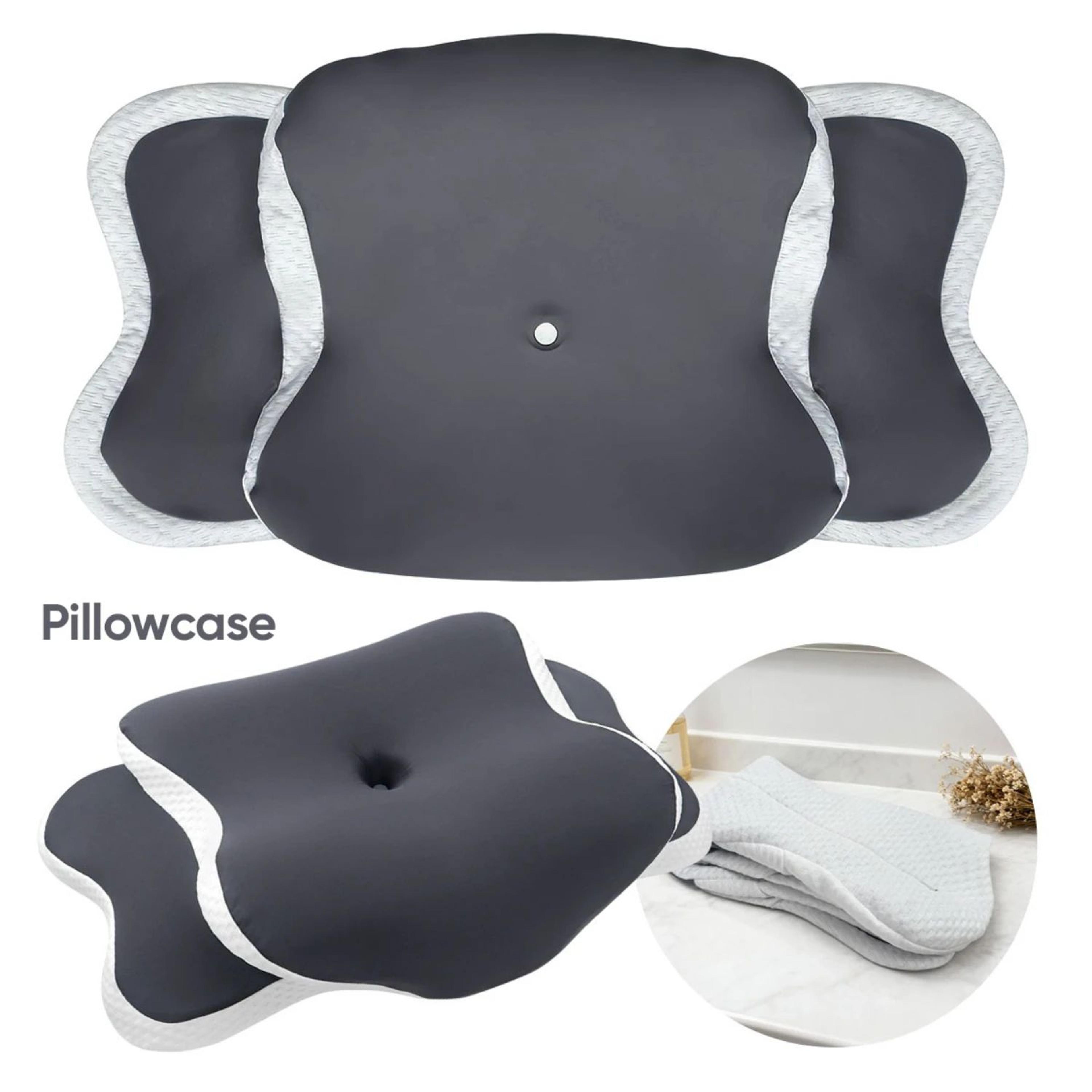 cooling cervical memory foam pillowcase breathable pillow protector cover