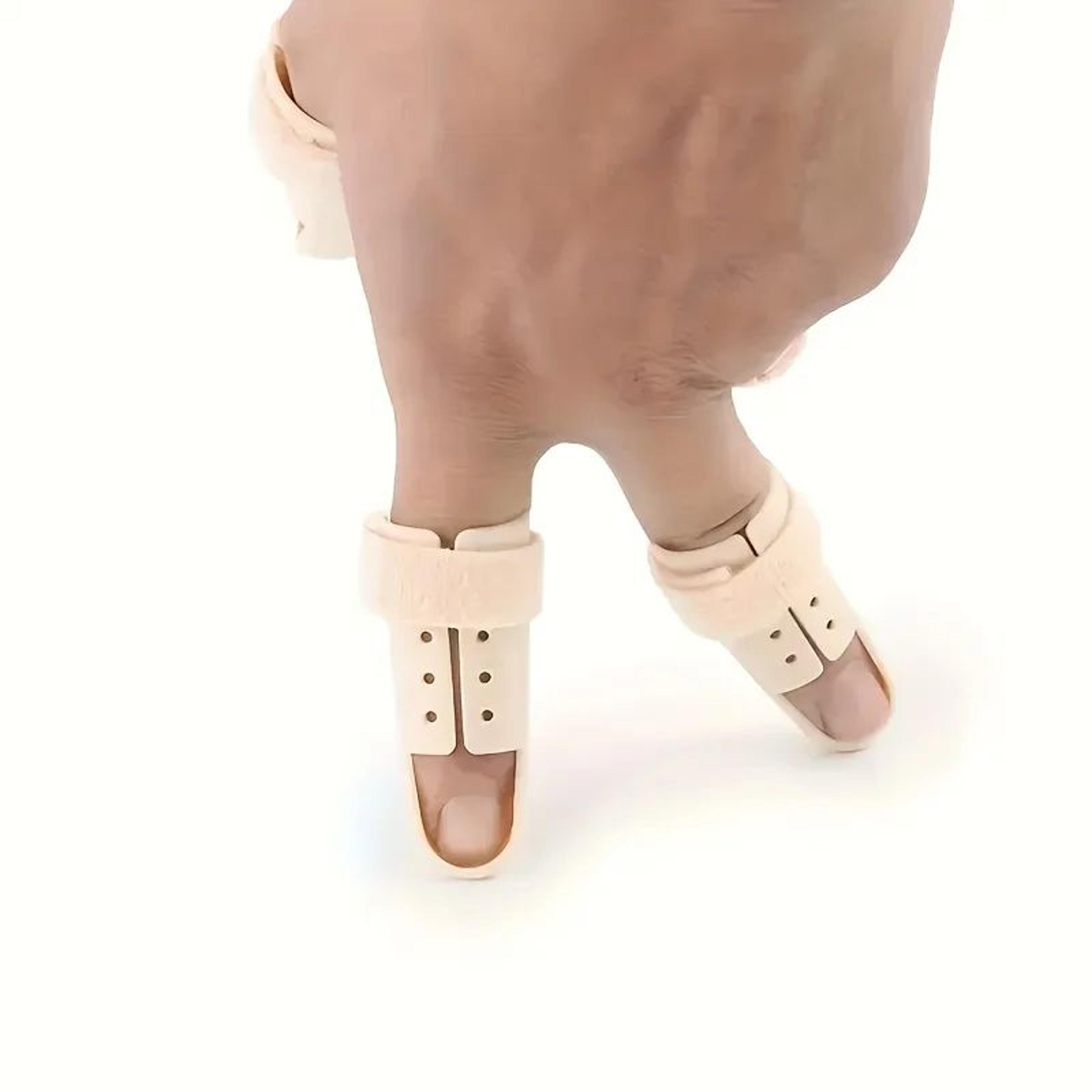 5pcs adjustable breathable finger splint set for support and sports protection