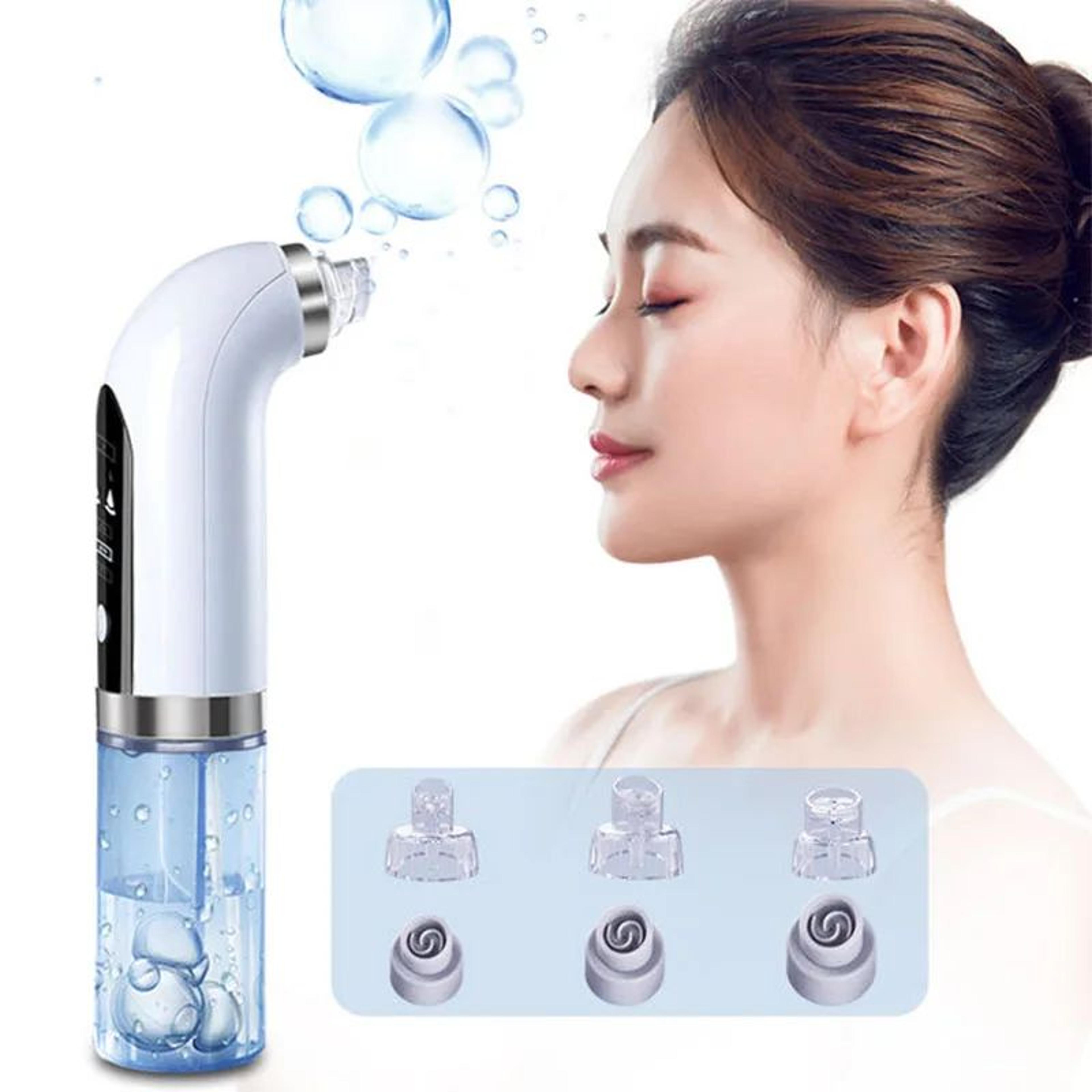 micro bubble blackhead remover pore vacuum usb rechargeable facial cleanser