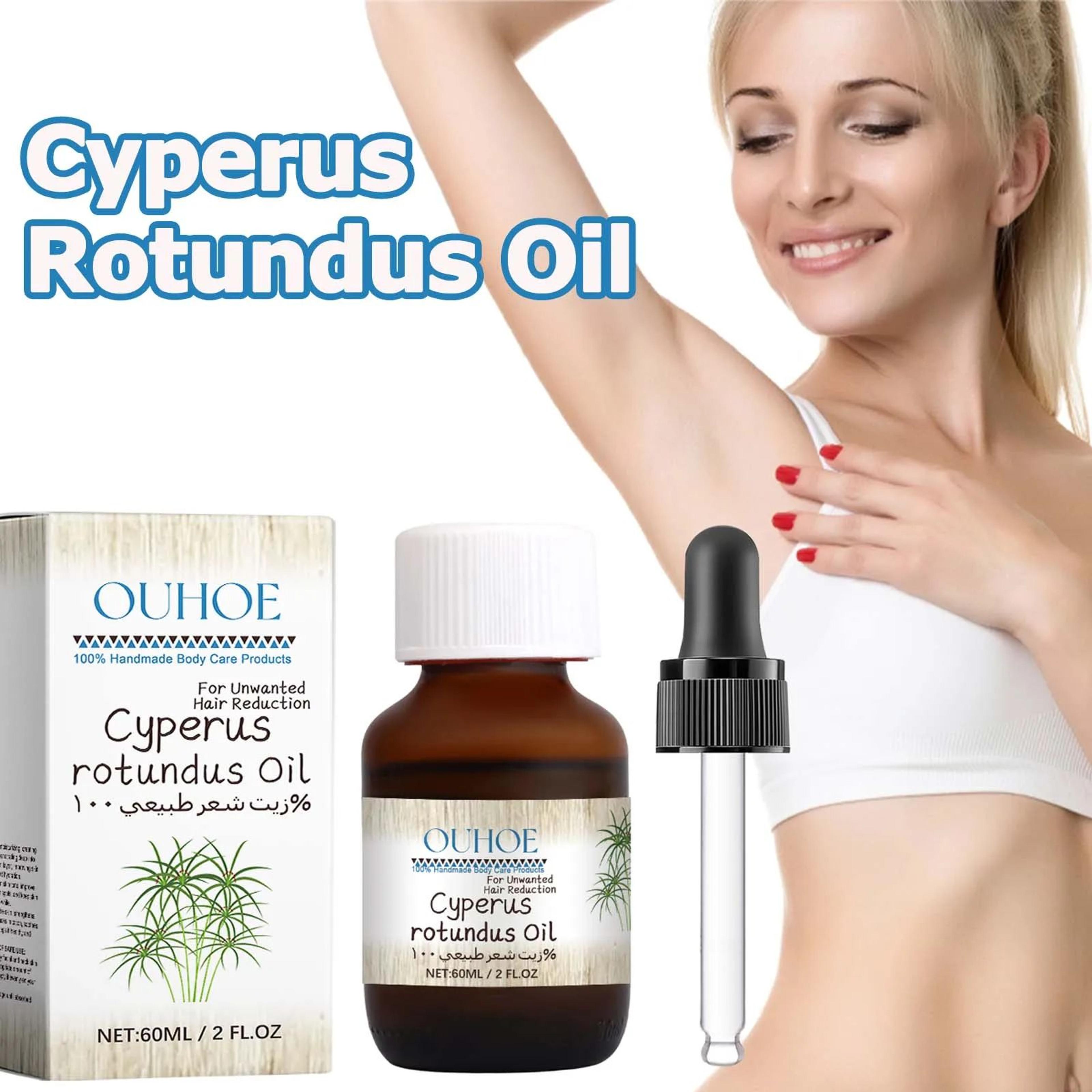 cyperus rotundus hair reduction oil for smooth post hair removal skin