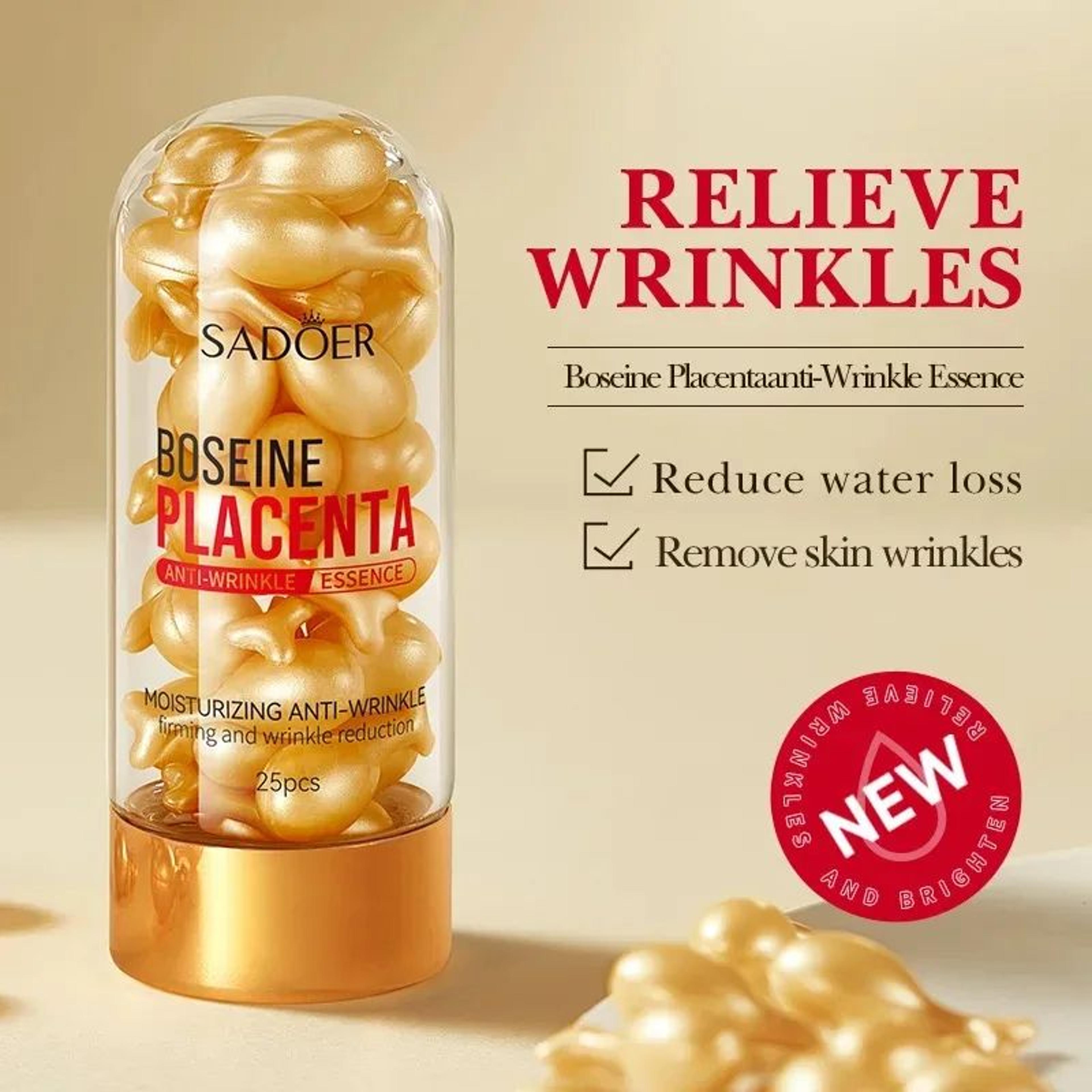 placenta capsule brightening and firming facial serum 25ml