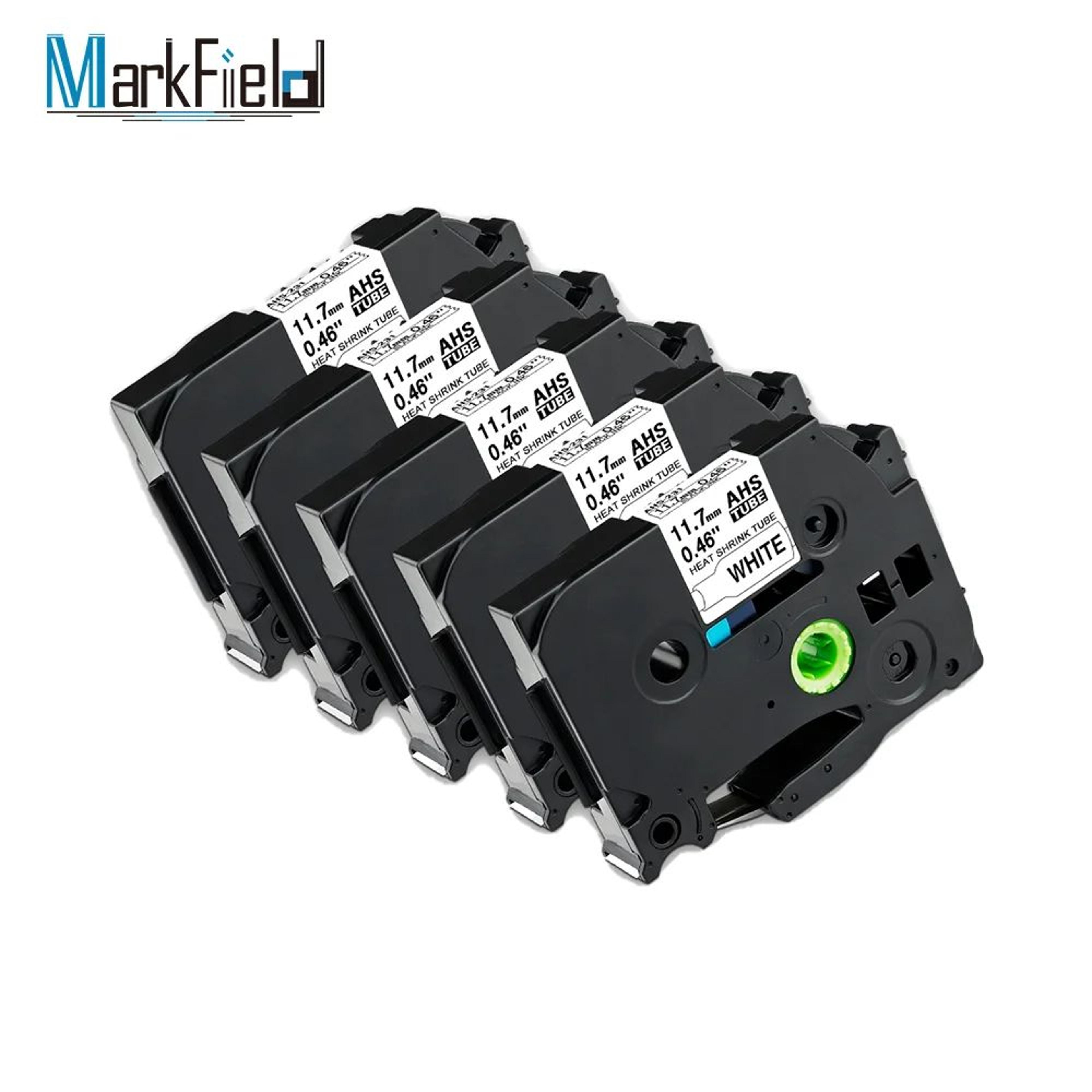 compatible brother hse heat shrink tube label tape 6-24mm for p-touch printers 5/10 pack
