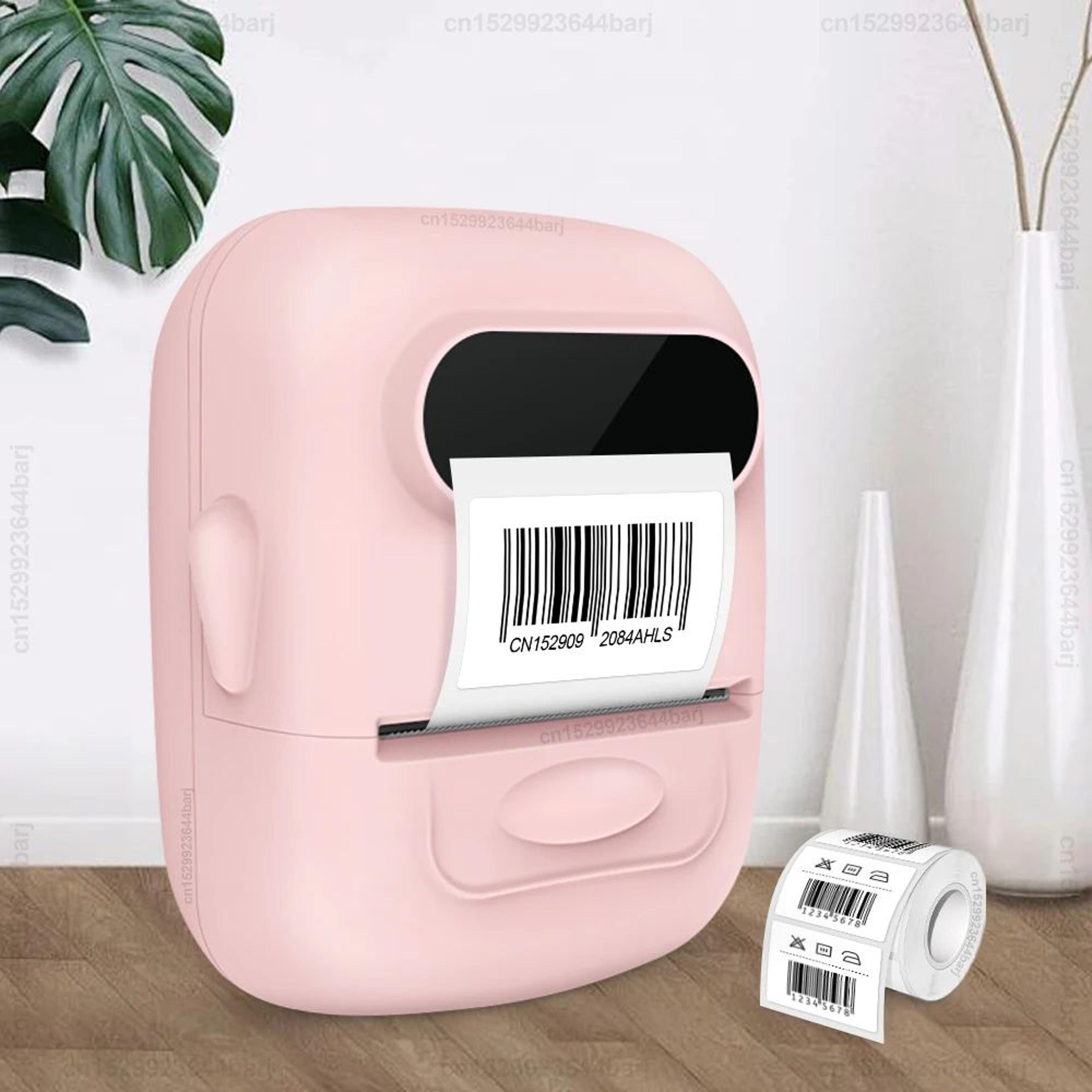 p50 mini portable bluetooth thermal label printer with self-adhesive sticker printing