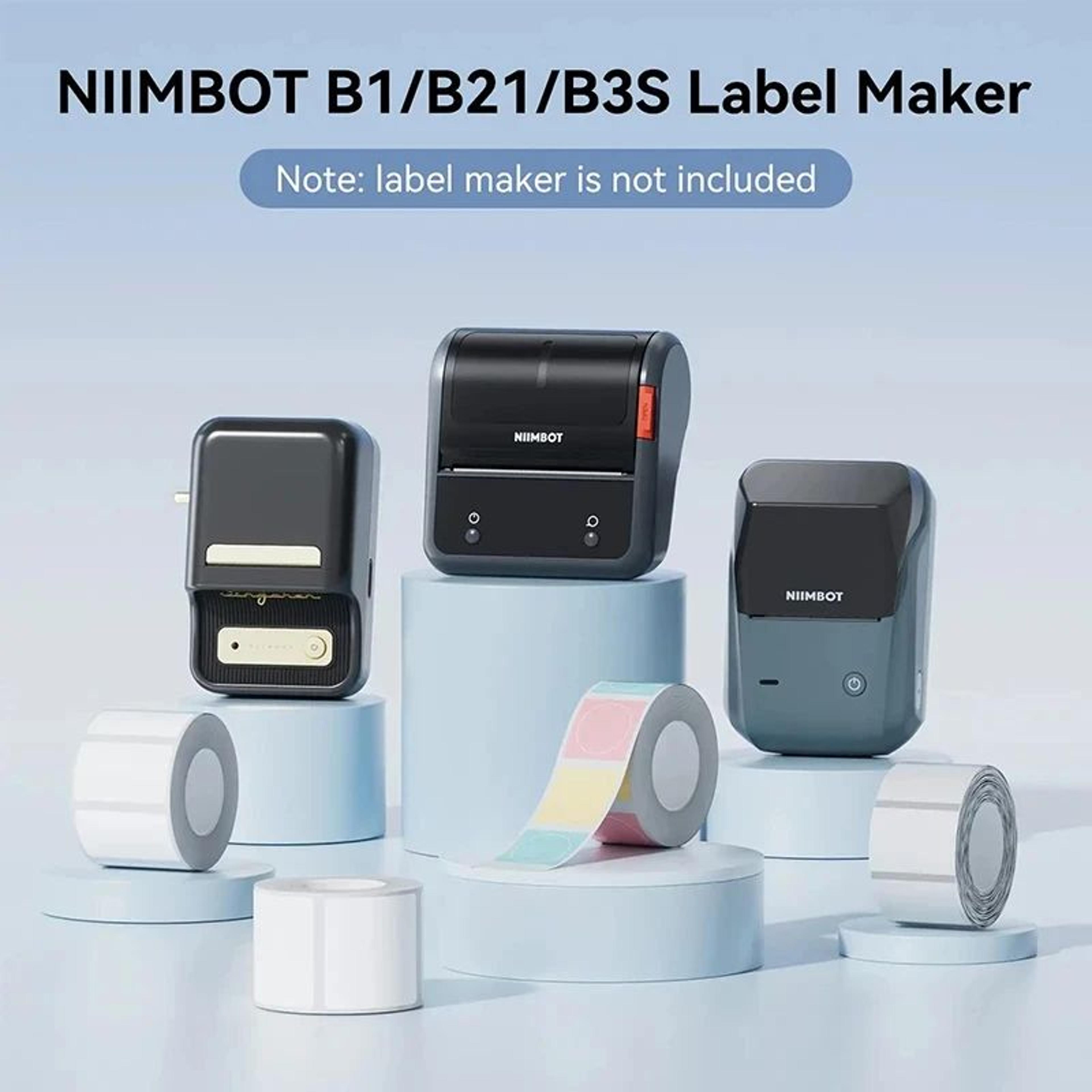 portable thermal label printer for barcode stickers and price tags