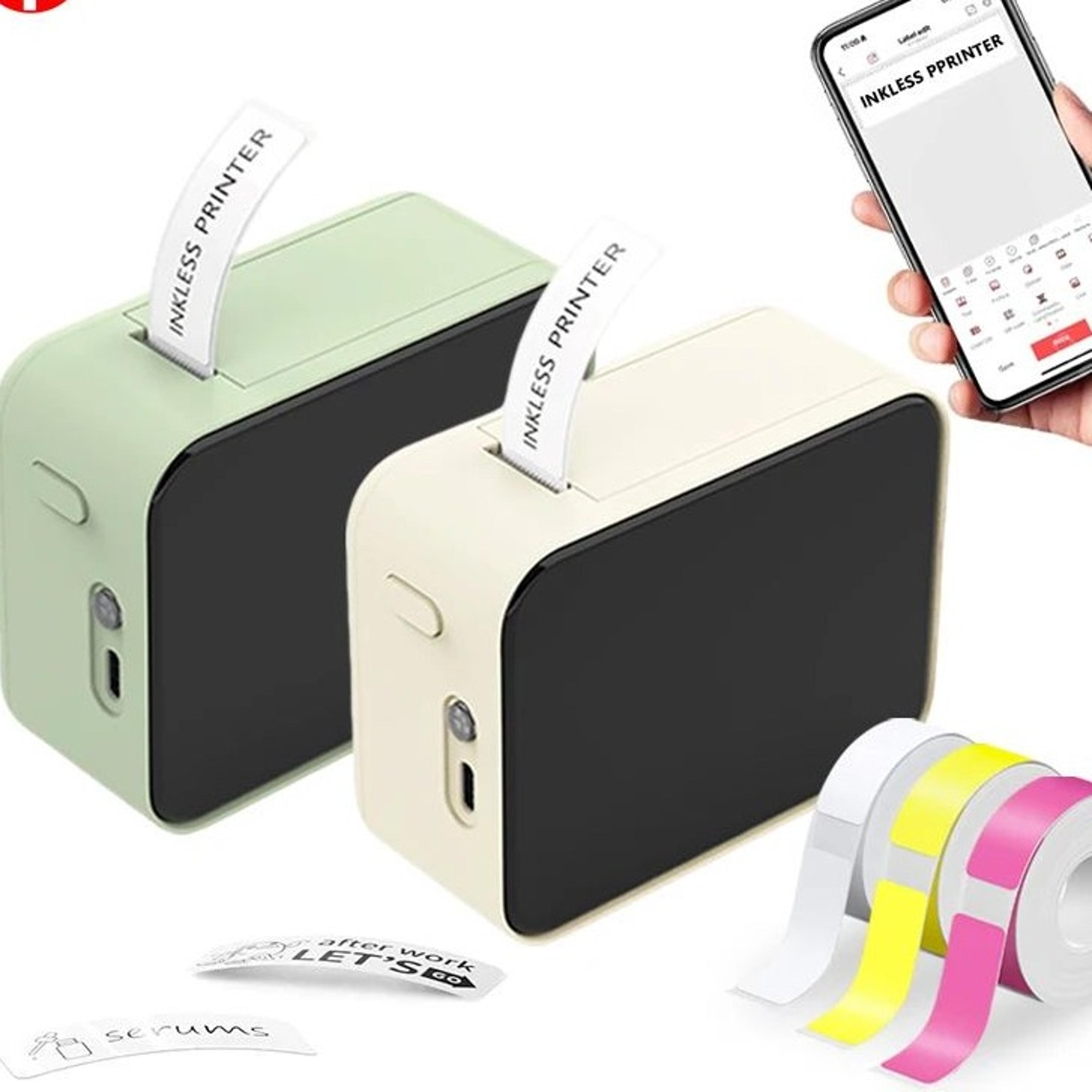 p15 mini wireless thermal label printer for home and office organization
