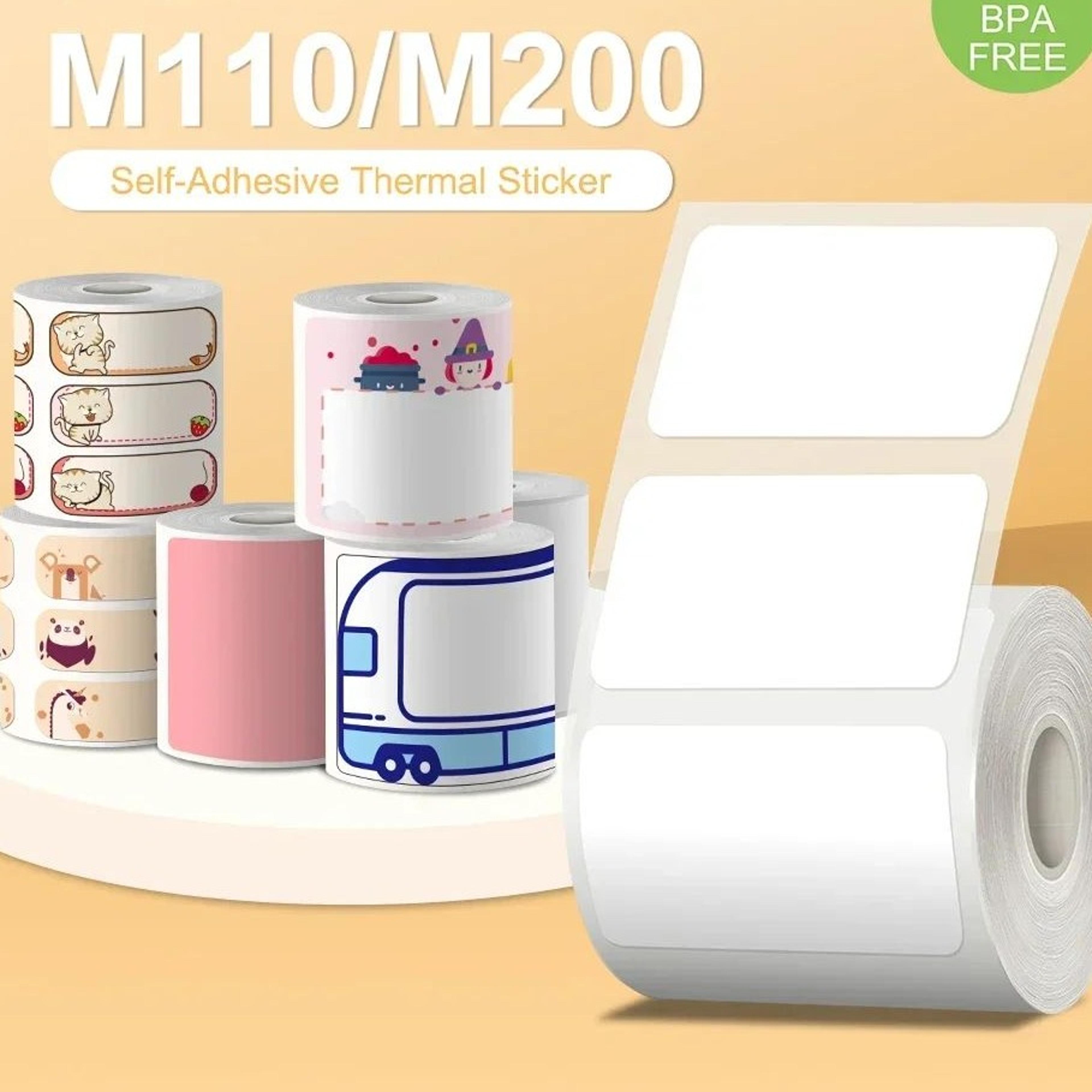 waterproof self-adhesive thermal jewelry labels for m110 m220 printers