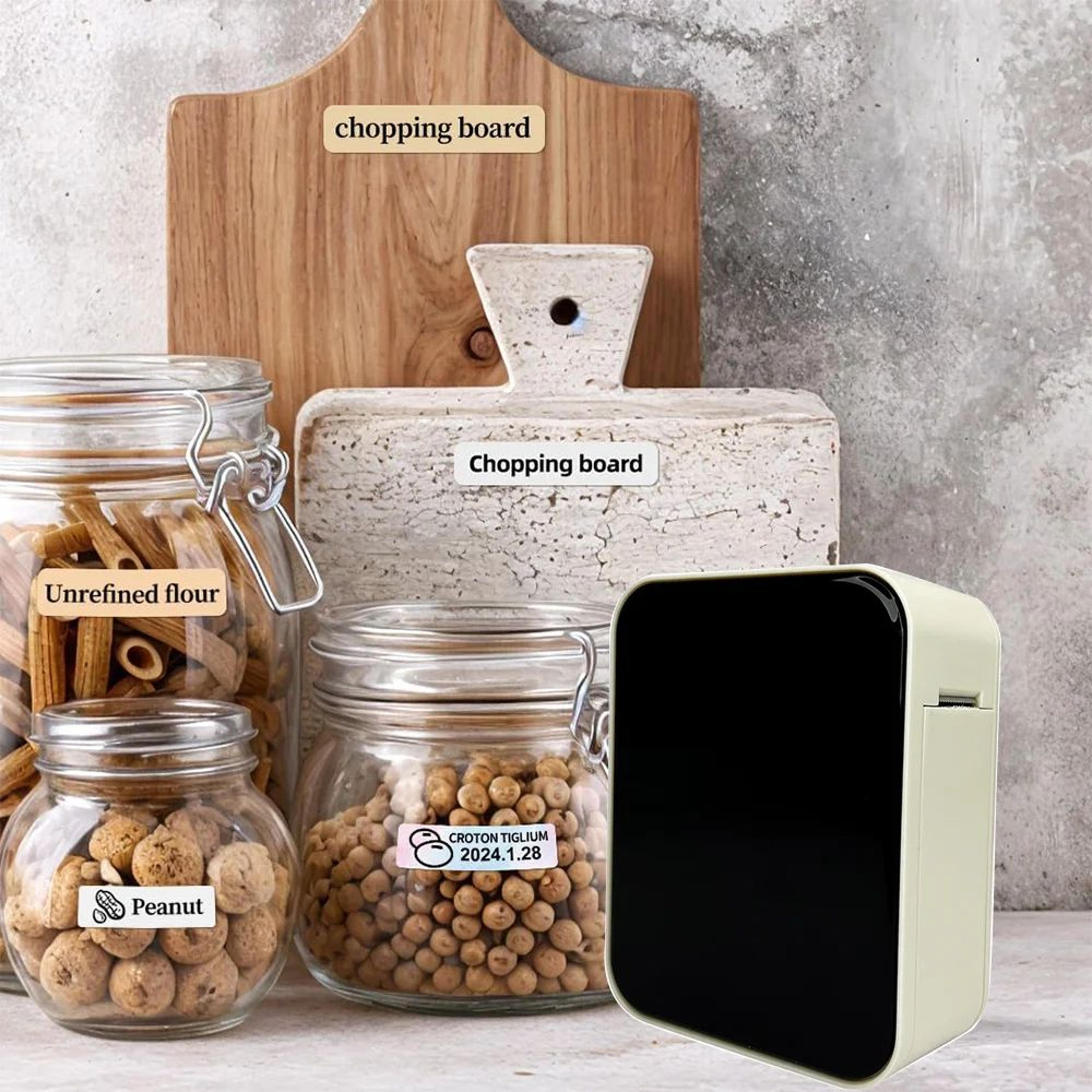 p15 wireless bluetooth label maker portable inkless sticker printer for home and office