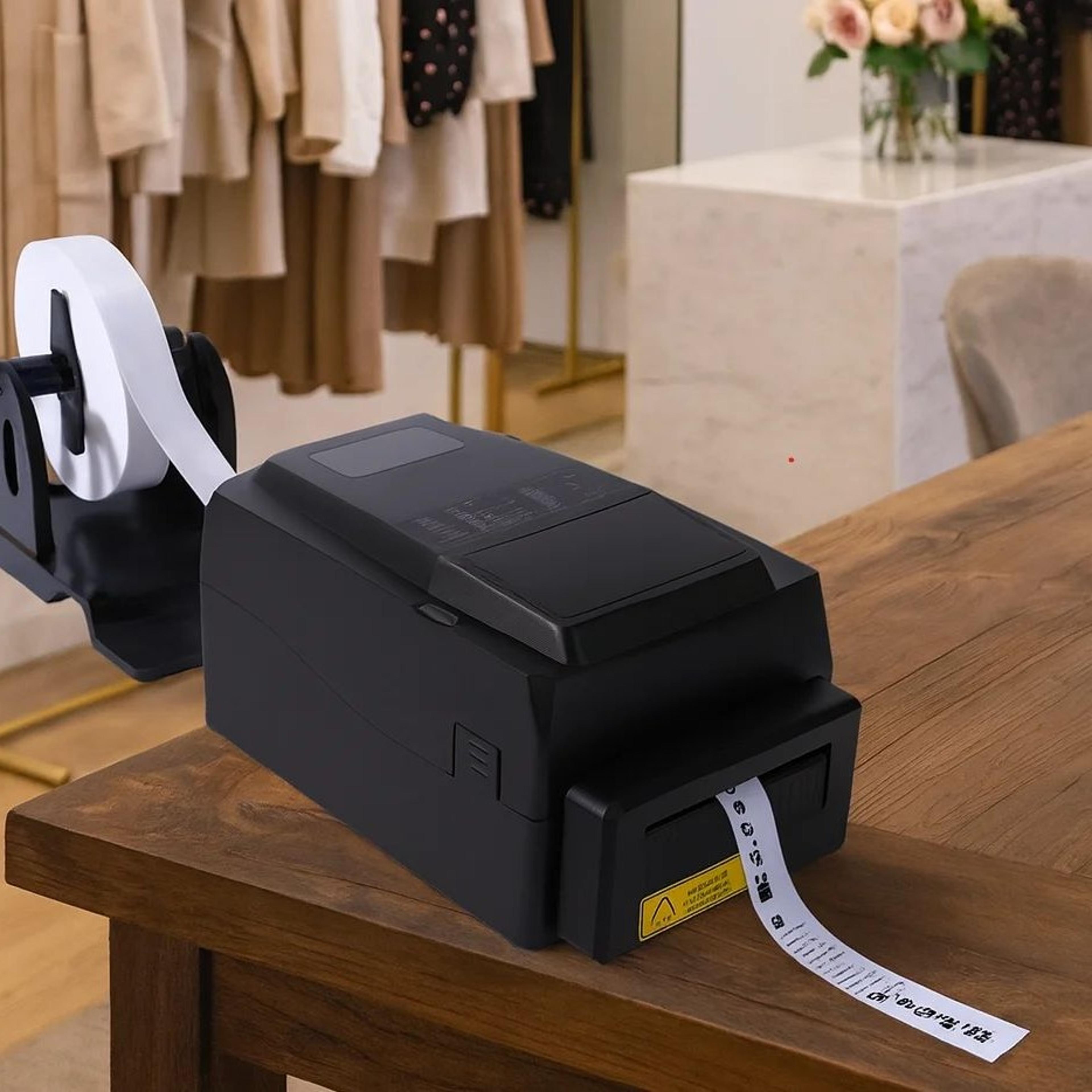 2054ta desktop heat transfer clothing label printer for custom garment care labels
