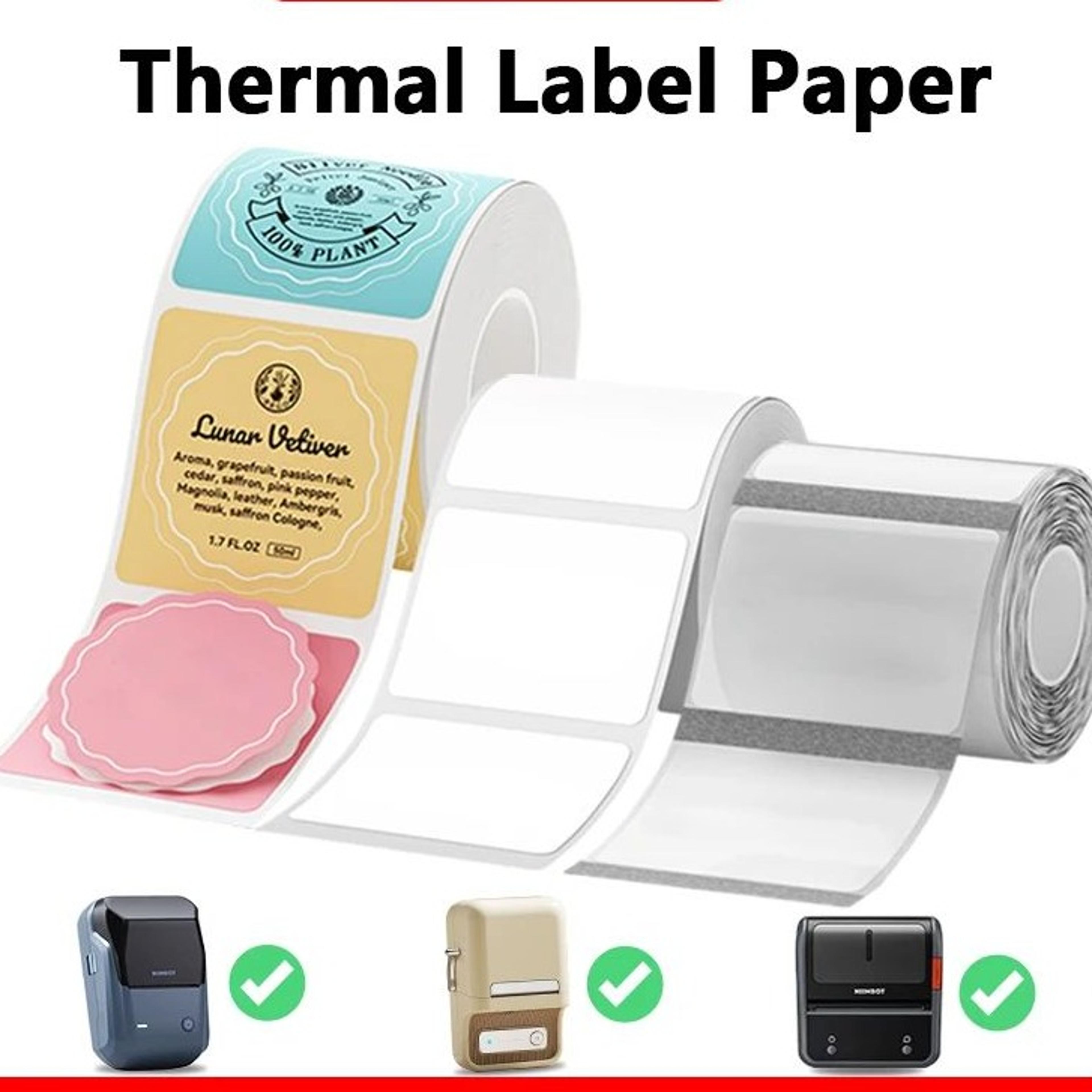 waterproof self-adhesive thermal label stickers for b1 b21 printers