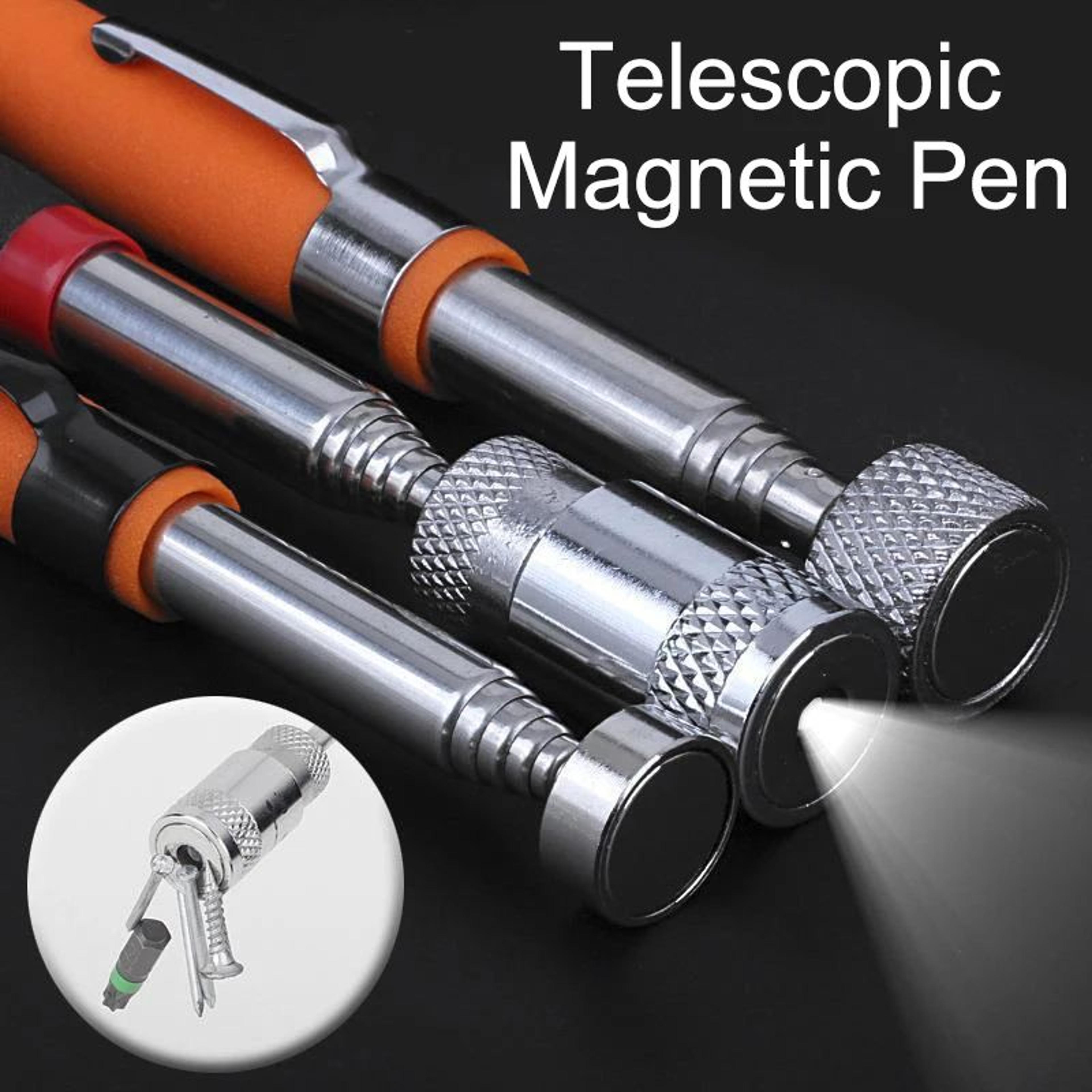 mini telescopic magnetic pickup tool extendable magnet pen for nuts, bolts and screws