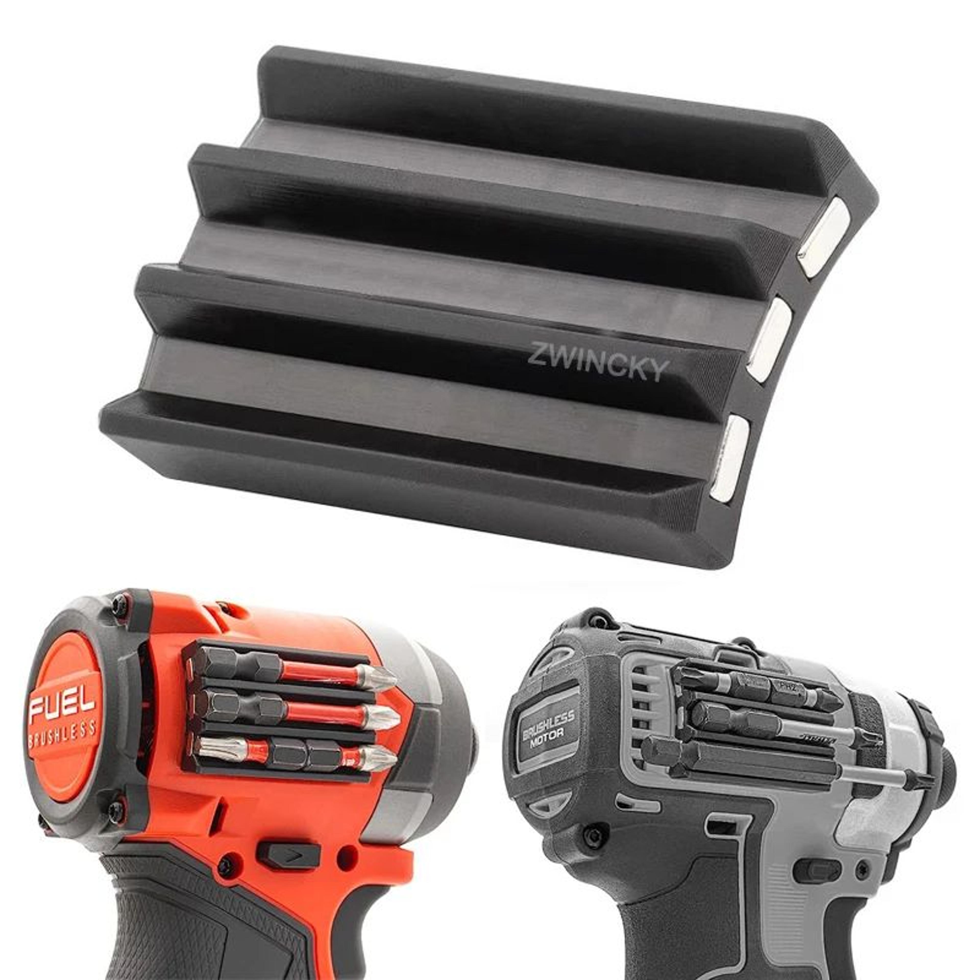 magnetic drill bit holder for impact drivers and electric drills