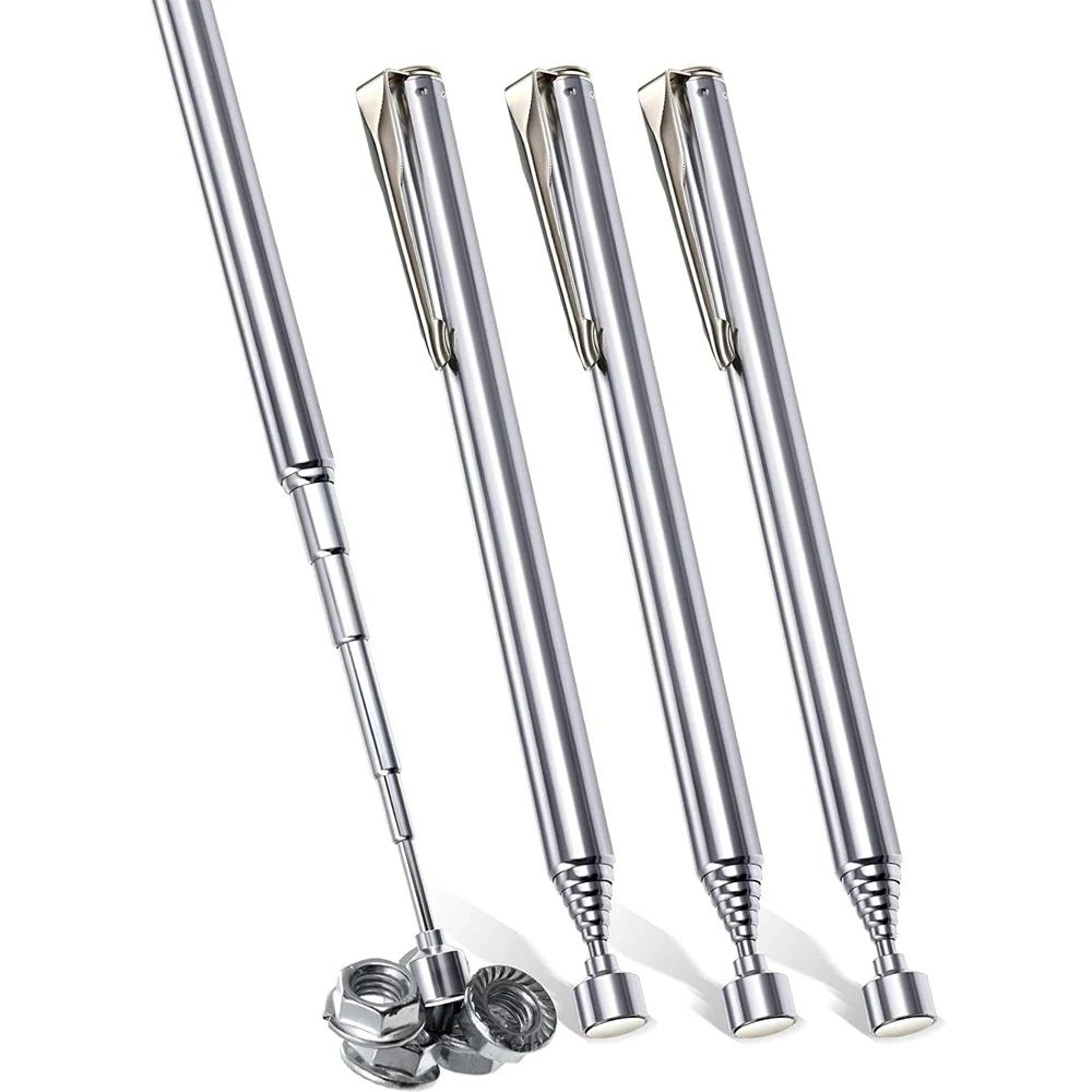 mini telescopic magnetic pickup tool for screws, nuts and bolts - 1 or 3pcs