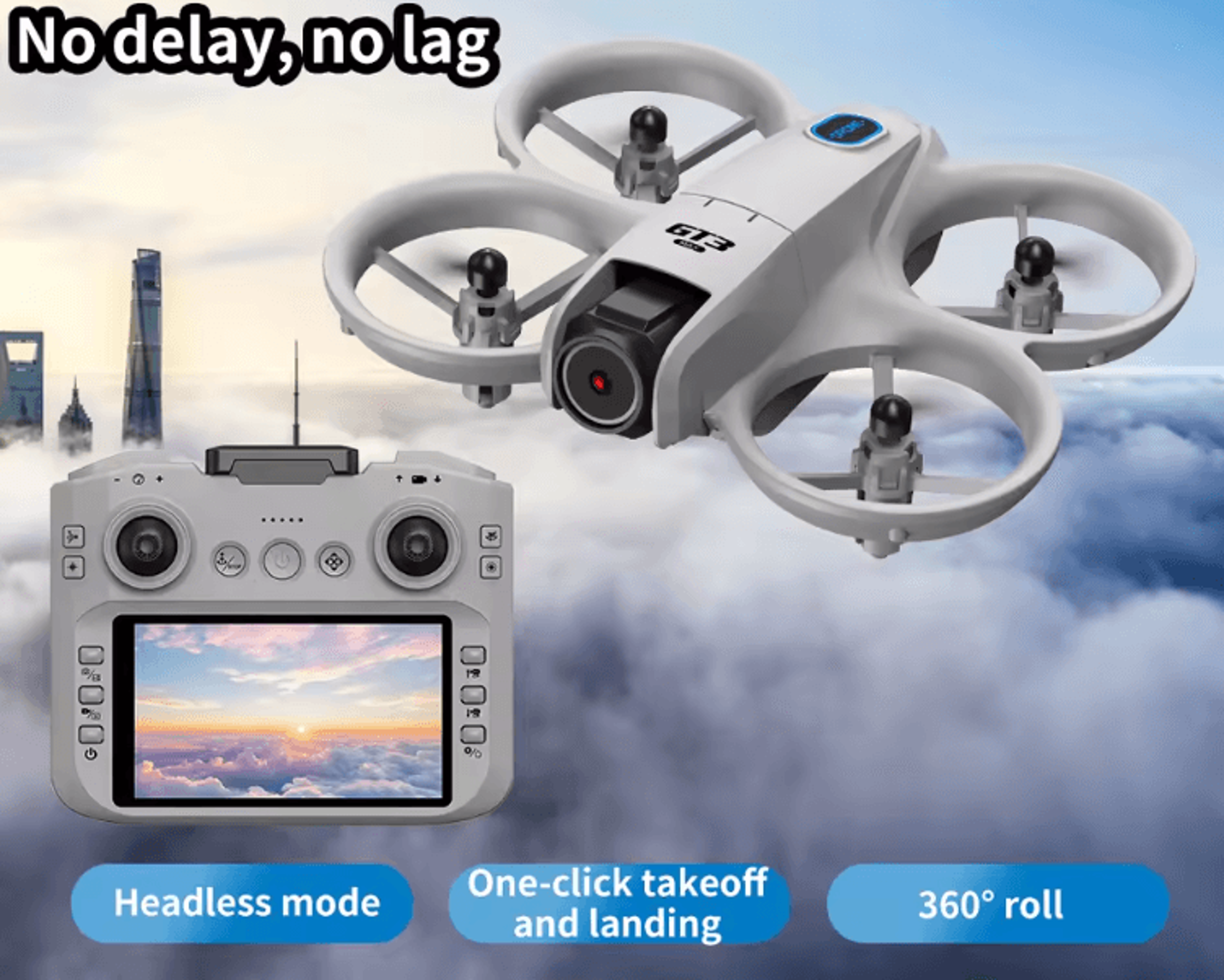 gt3 max mini drone with gps – 5g wifi 8k hd camera, professional aerial photography quadcopter