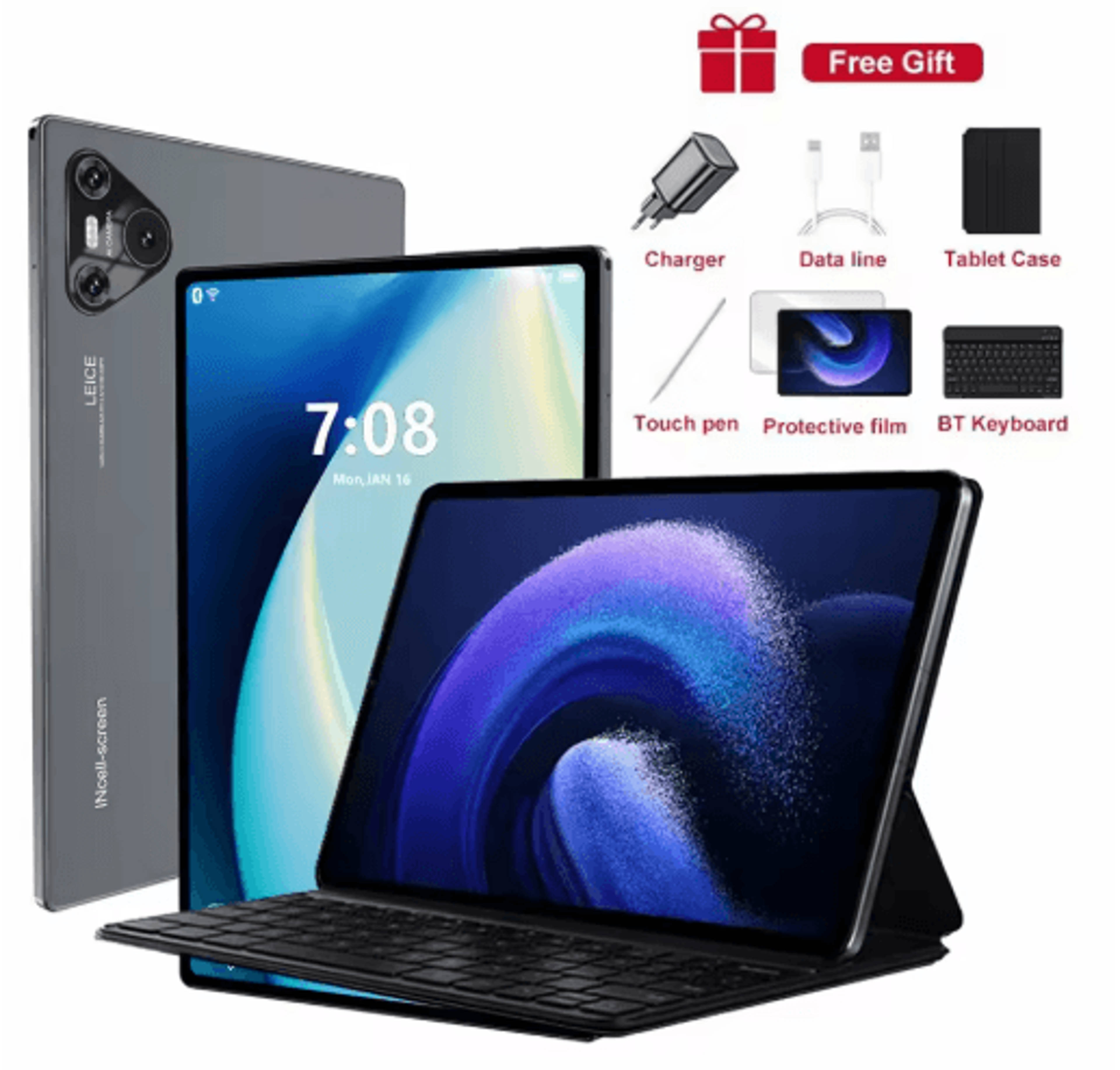 new 2025 16 pro 10 inch android tablet with snapdragon 870, 16gb ram and 1tb storage