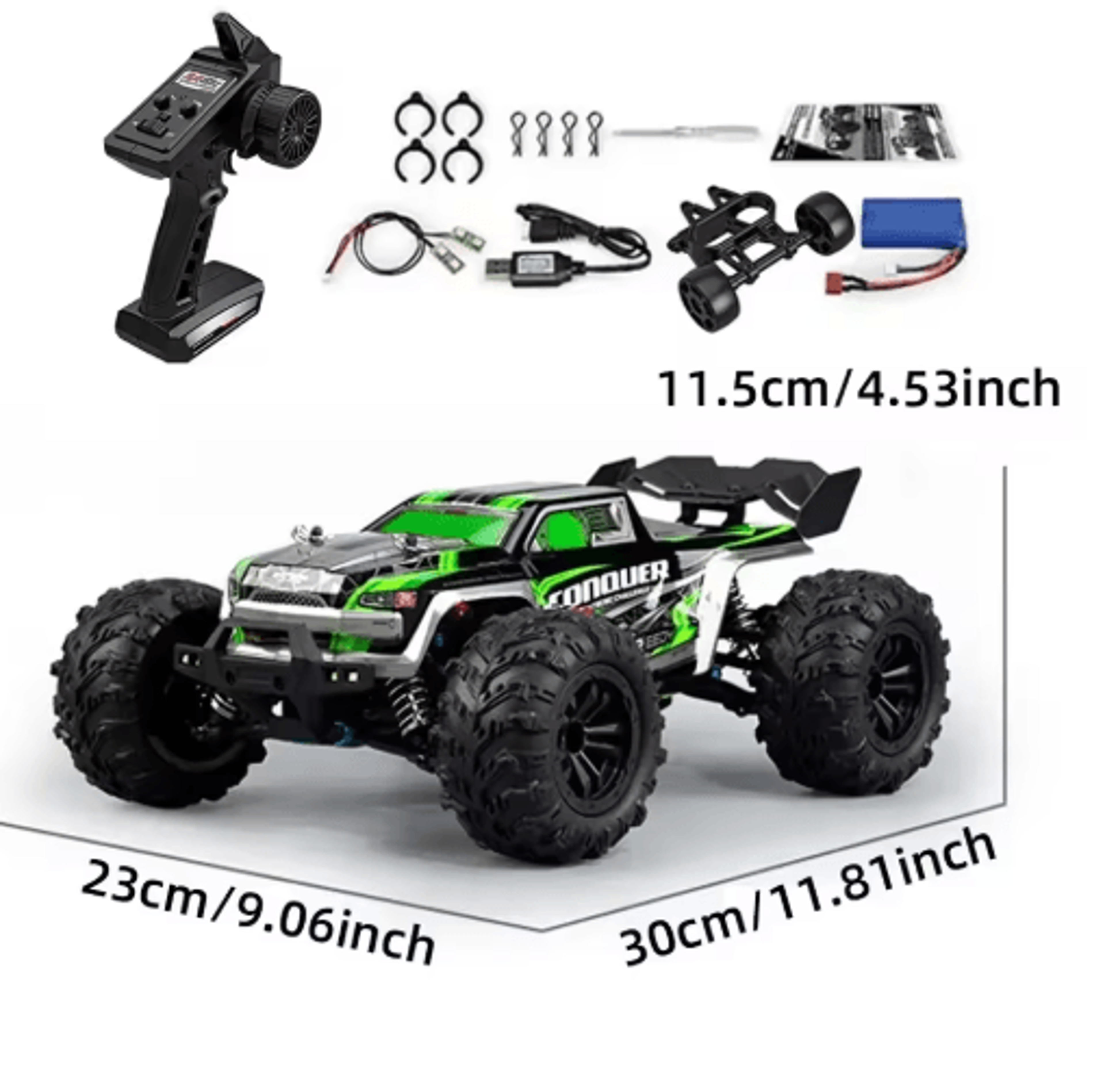 wltoys 1 16 high speed rc monster truck 50km h 4wd off road remote control car
