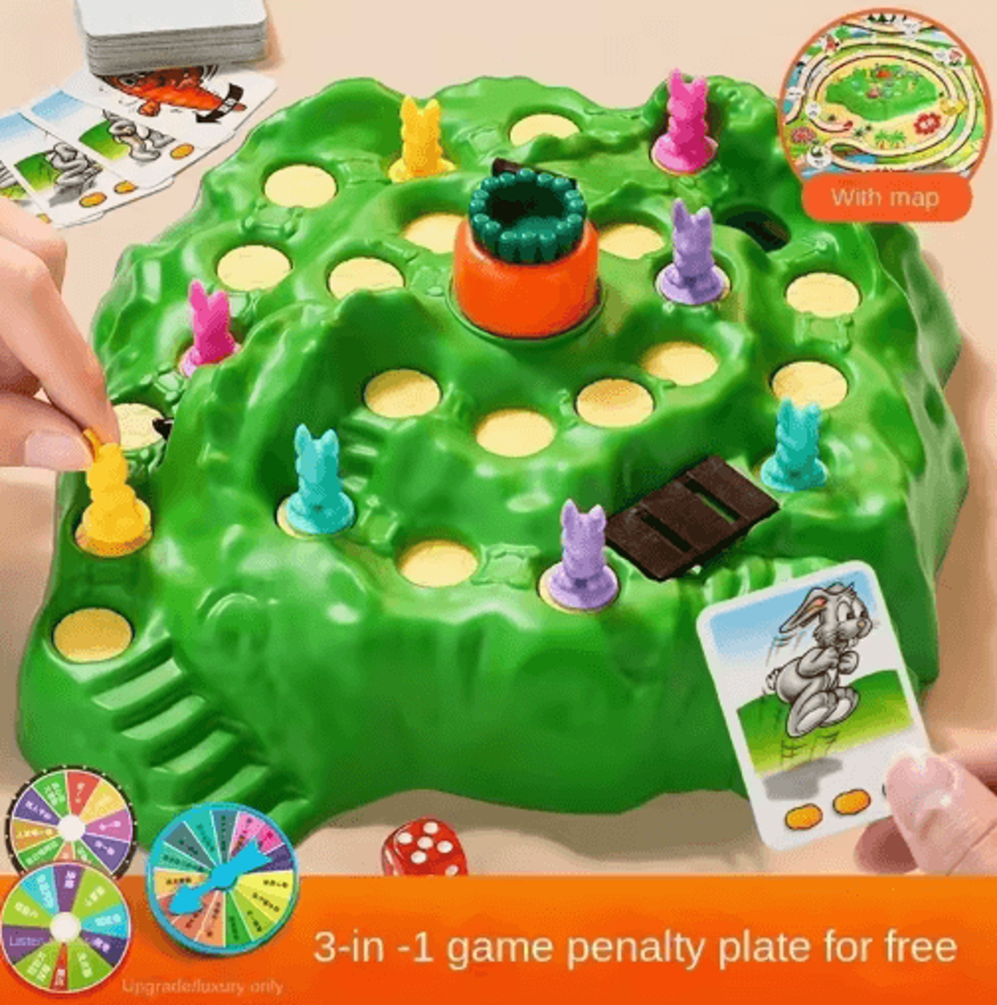 rabbit trap challenge board game for kids multiplayer puzzle racing desktop game