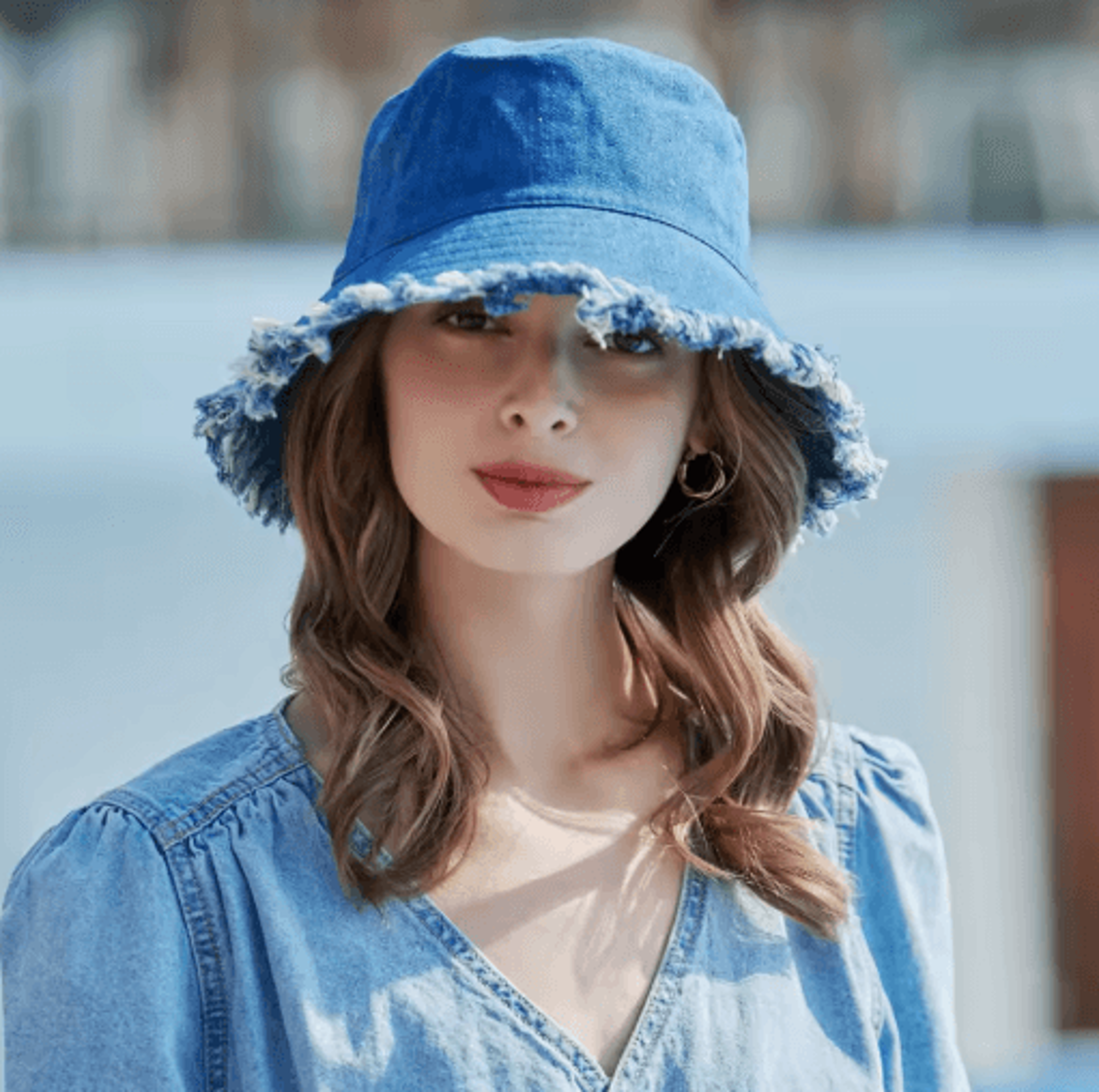 2024 spring summer fisherman hat casual uv protection sun hat for travel