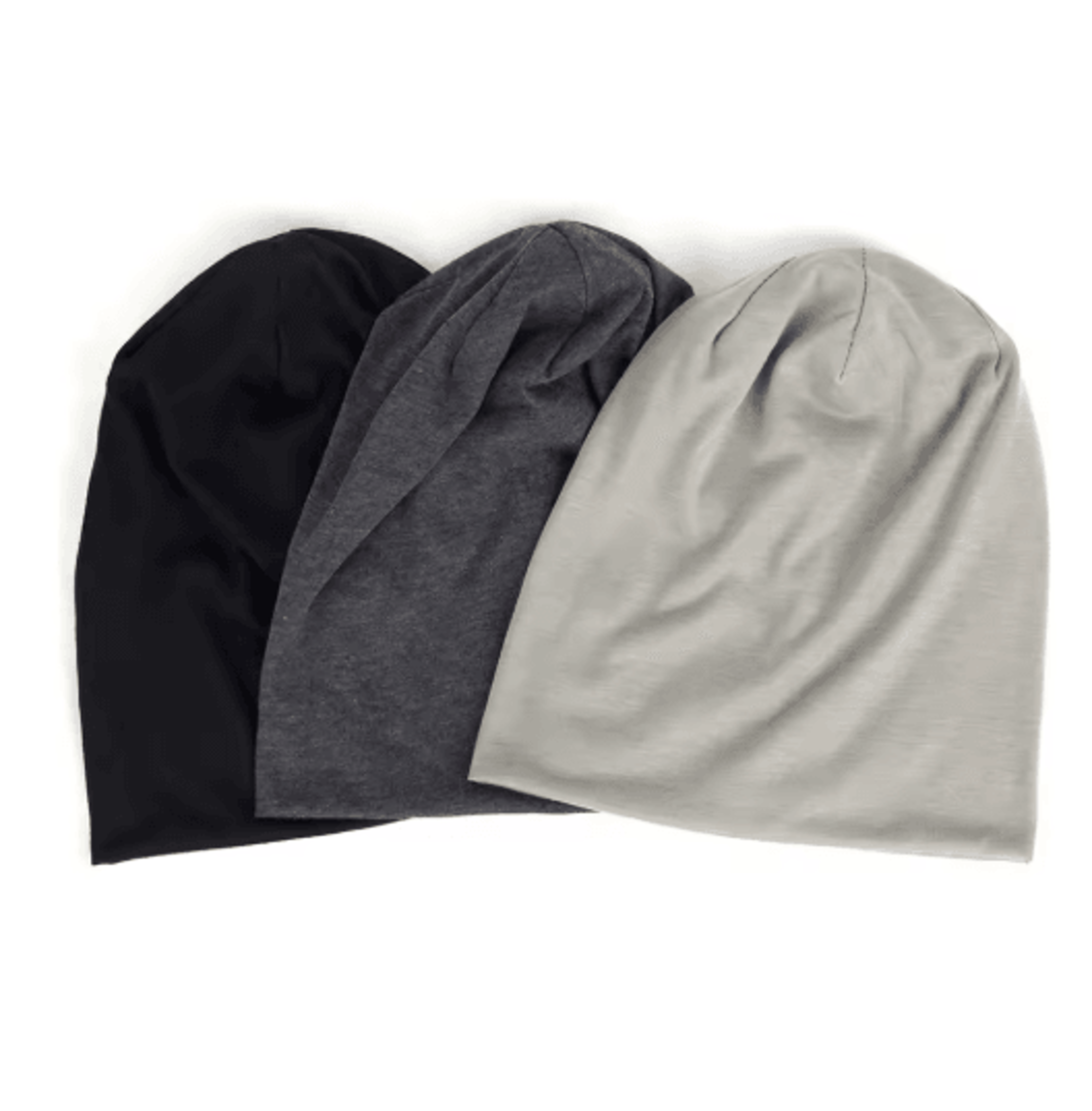 double layer brimless knit beanie casual skull cap hat for men and women autumn winter