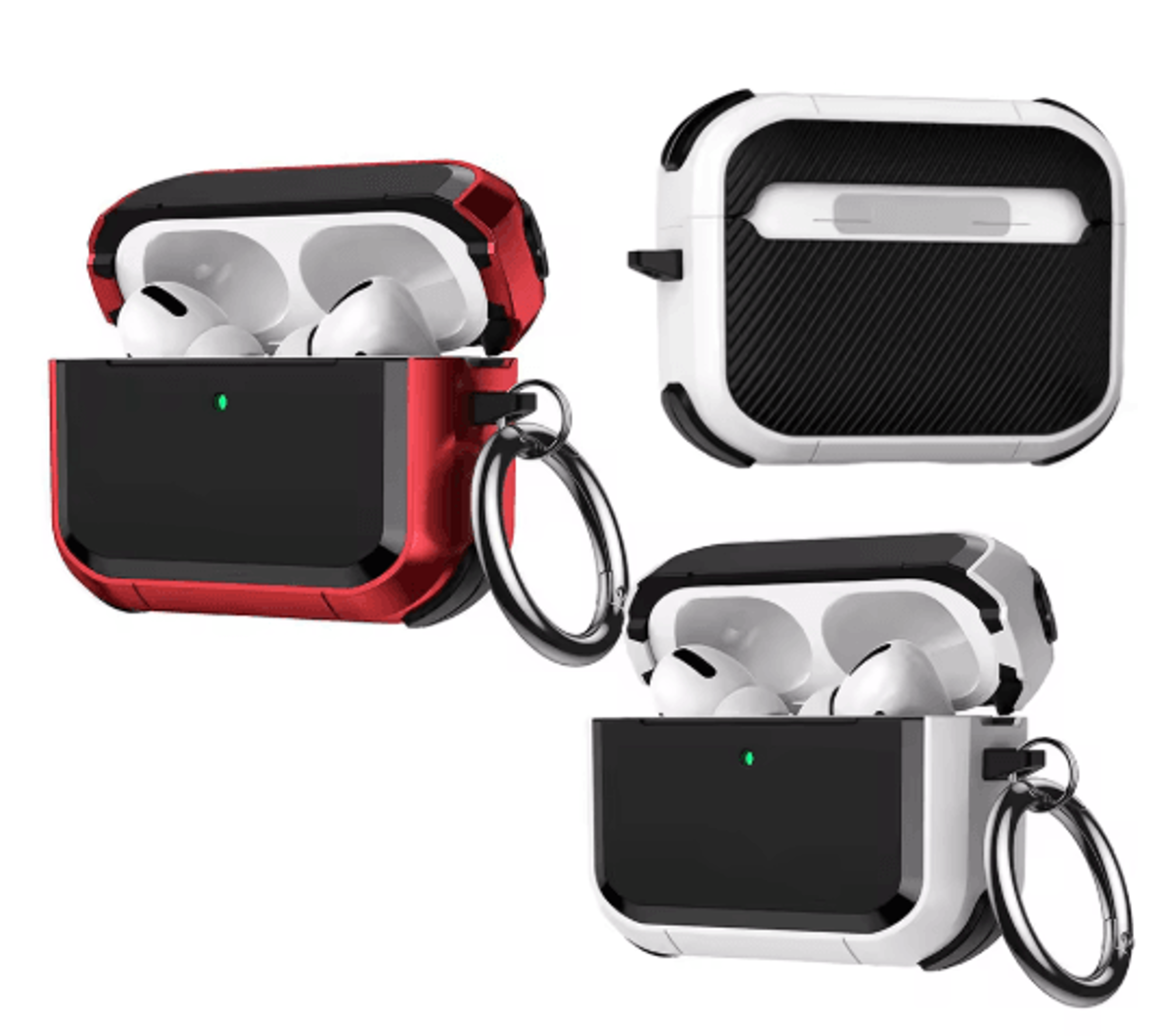 airpods pro 3rd generation case cover anti slip shockproof protective case with keychain