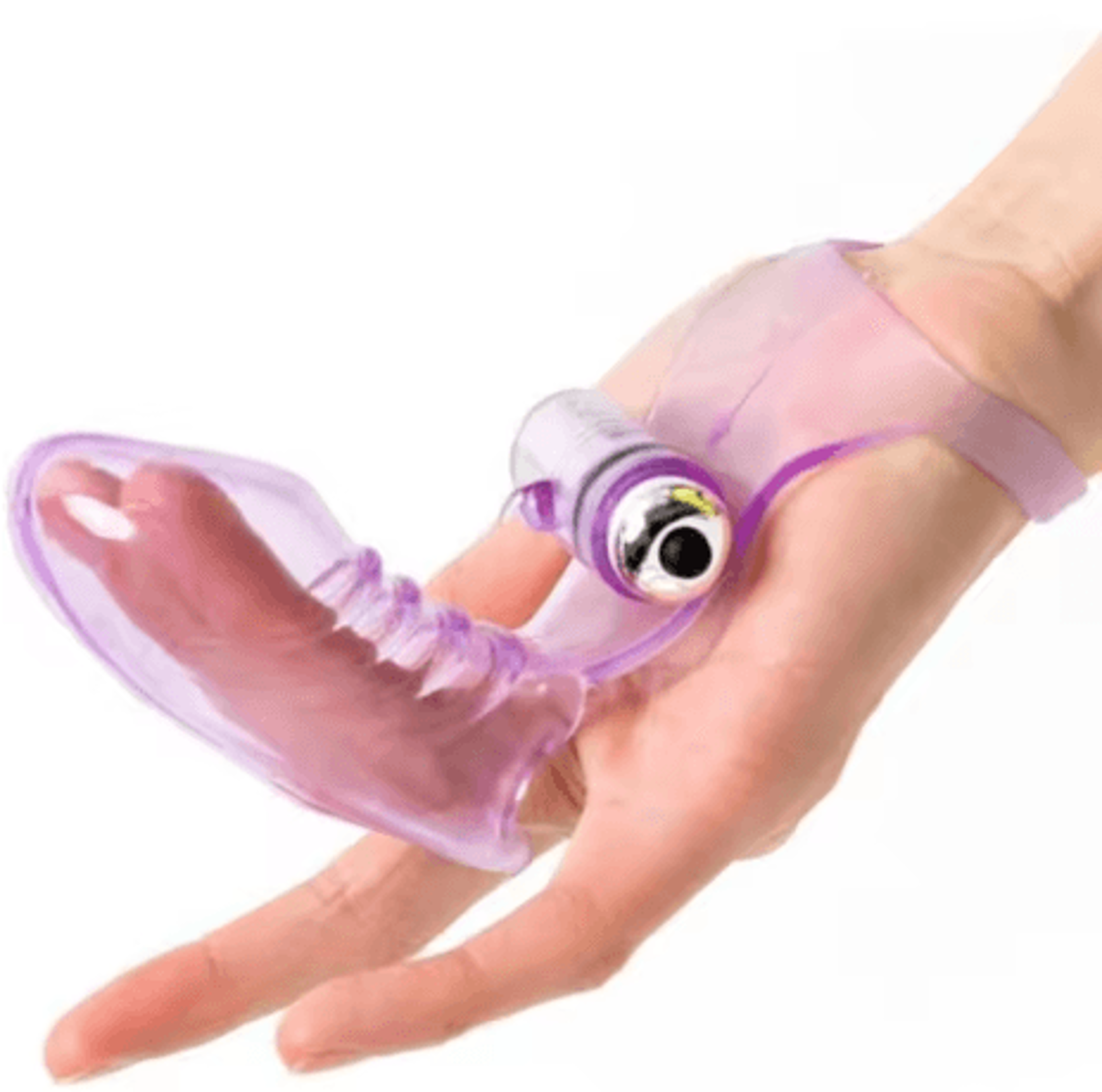 three finger vibrator sleeve reusable delay extension with cock ring and clitoral stimulation