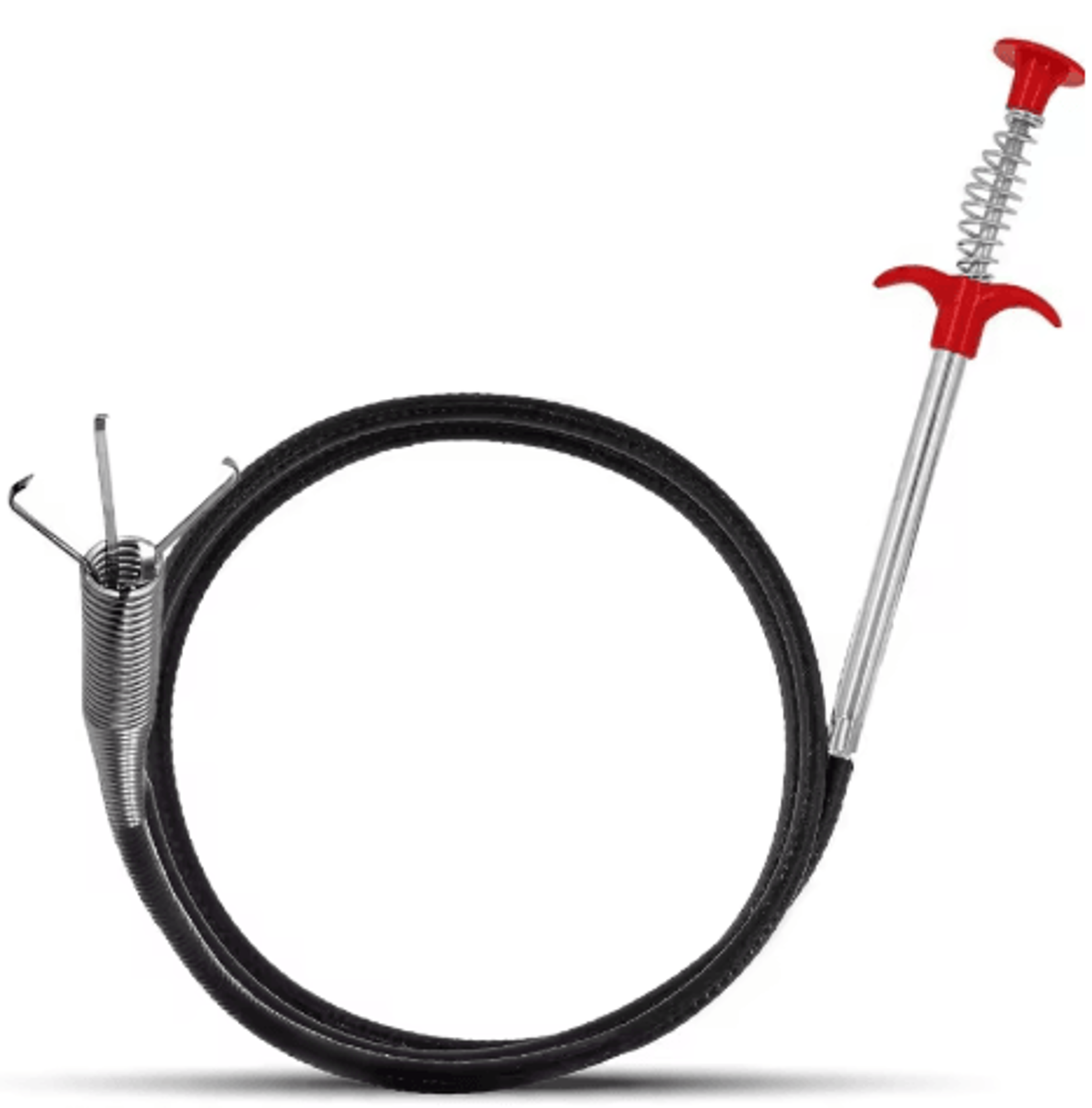 63 inch flexible pickup tool 4 prong grabber with flexible hose for hard to reach areas