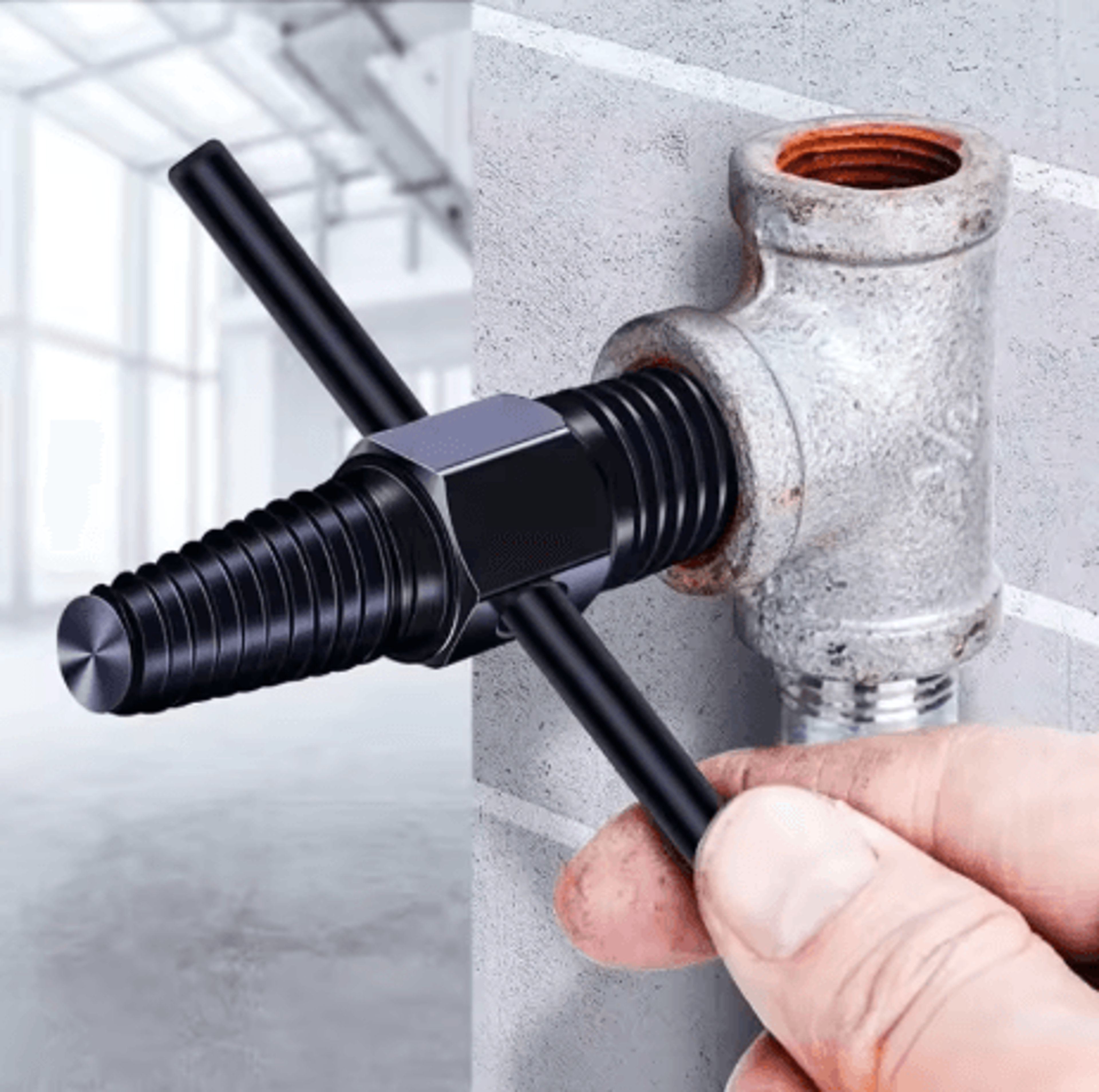 heavy duty screw puller tool broken bolt and pipe valve removal tools