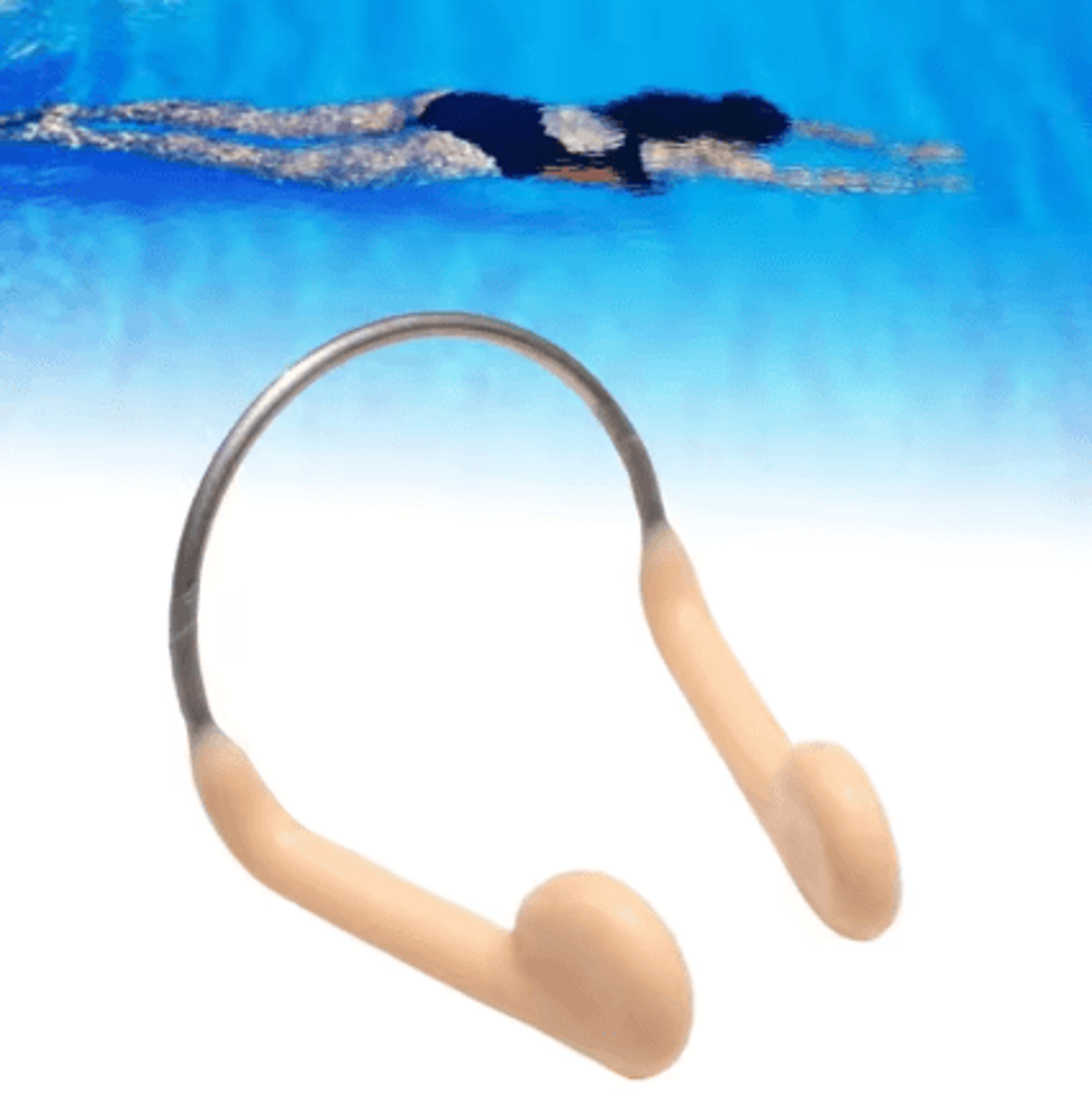 waterproof swimming nose clip and earplugs set soft silicone unisex swim protection