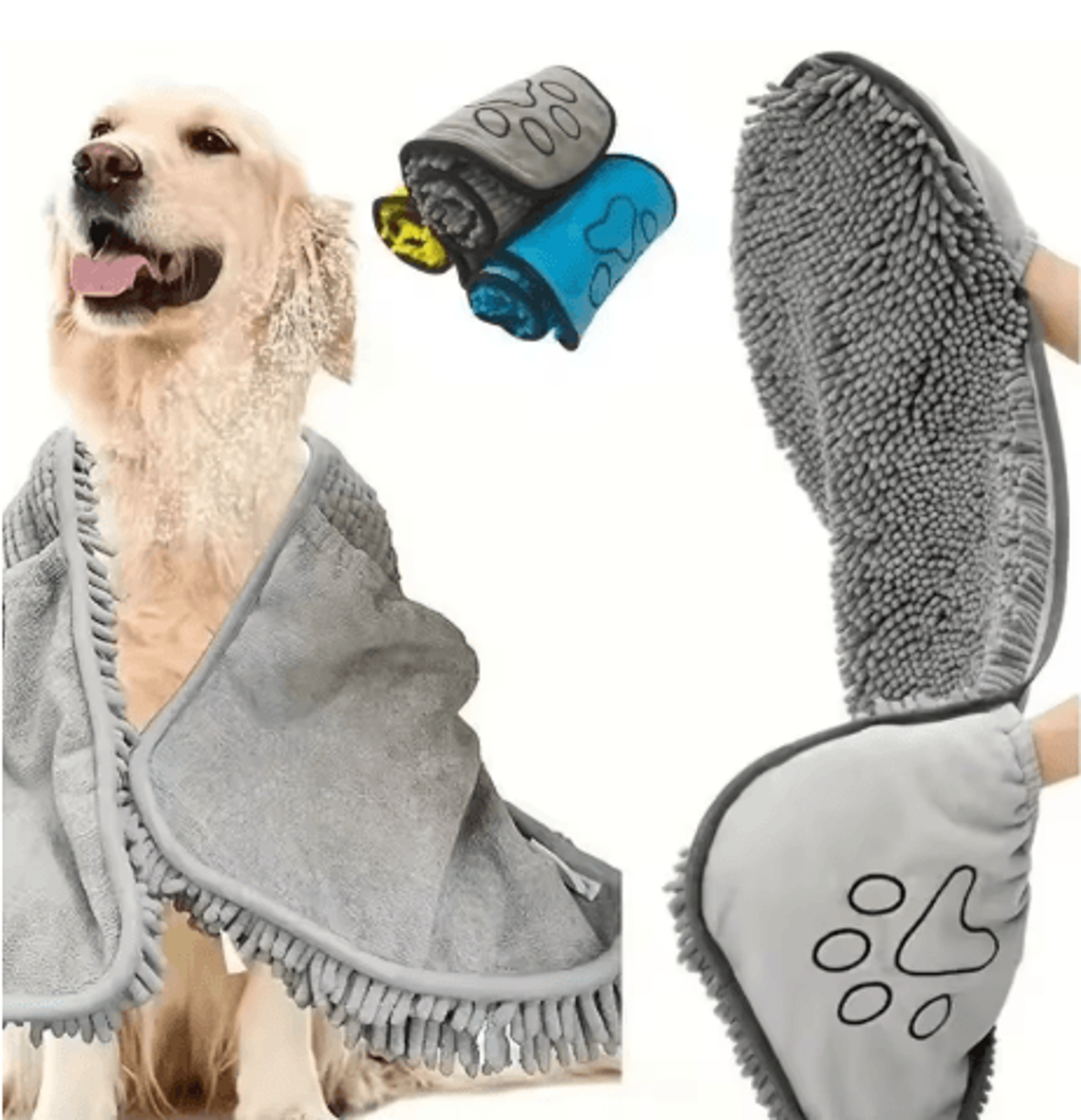 quick absorb pet bath towel soft grooming towel for dogs and cats
