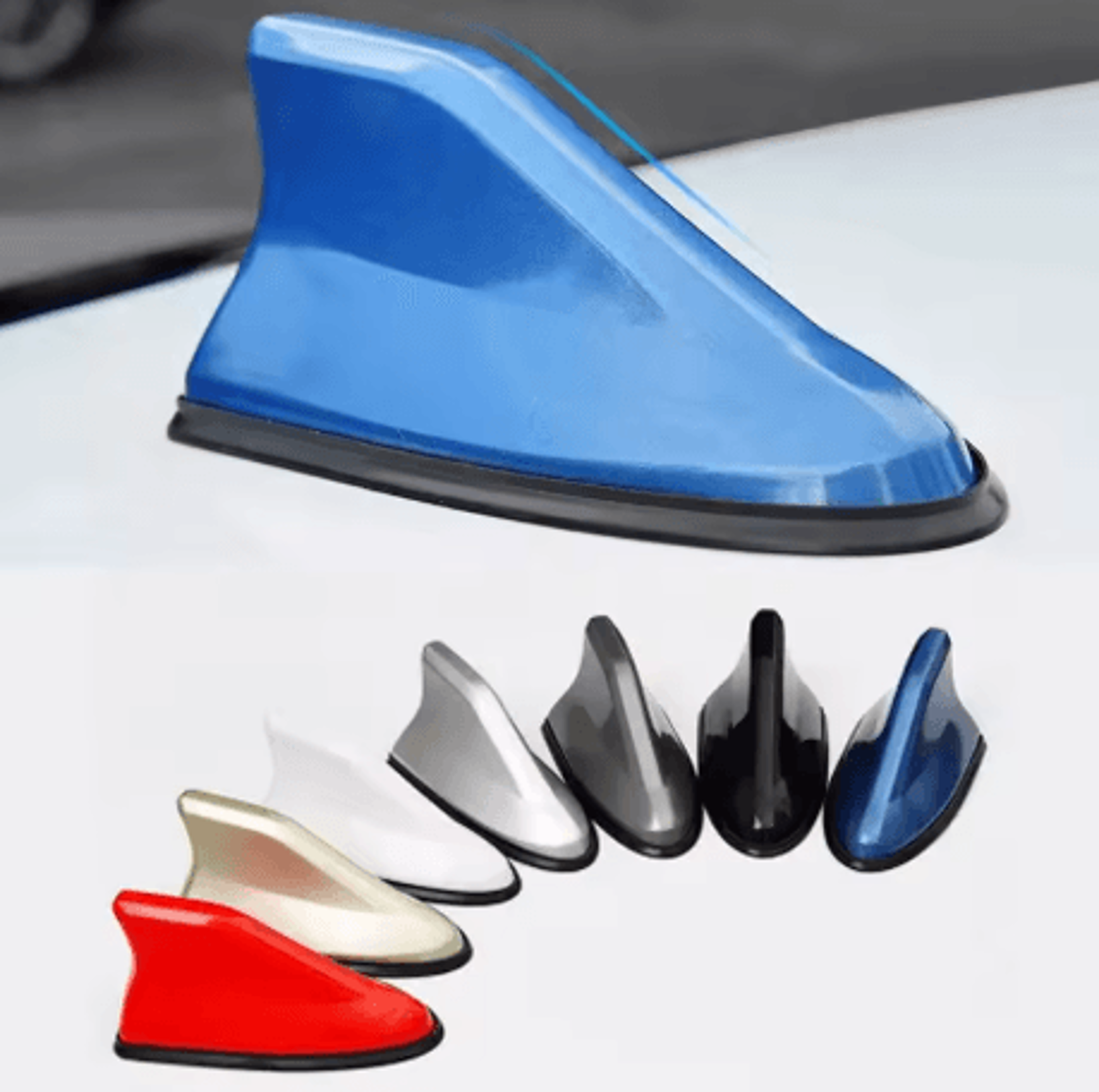 shark fin car roof antenna cover am fm radio signal antenna for general motors vehicles