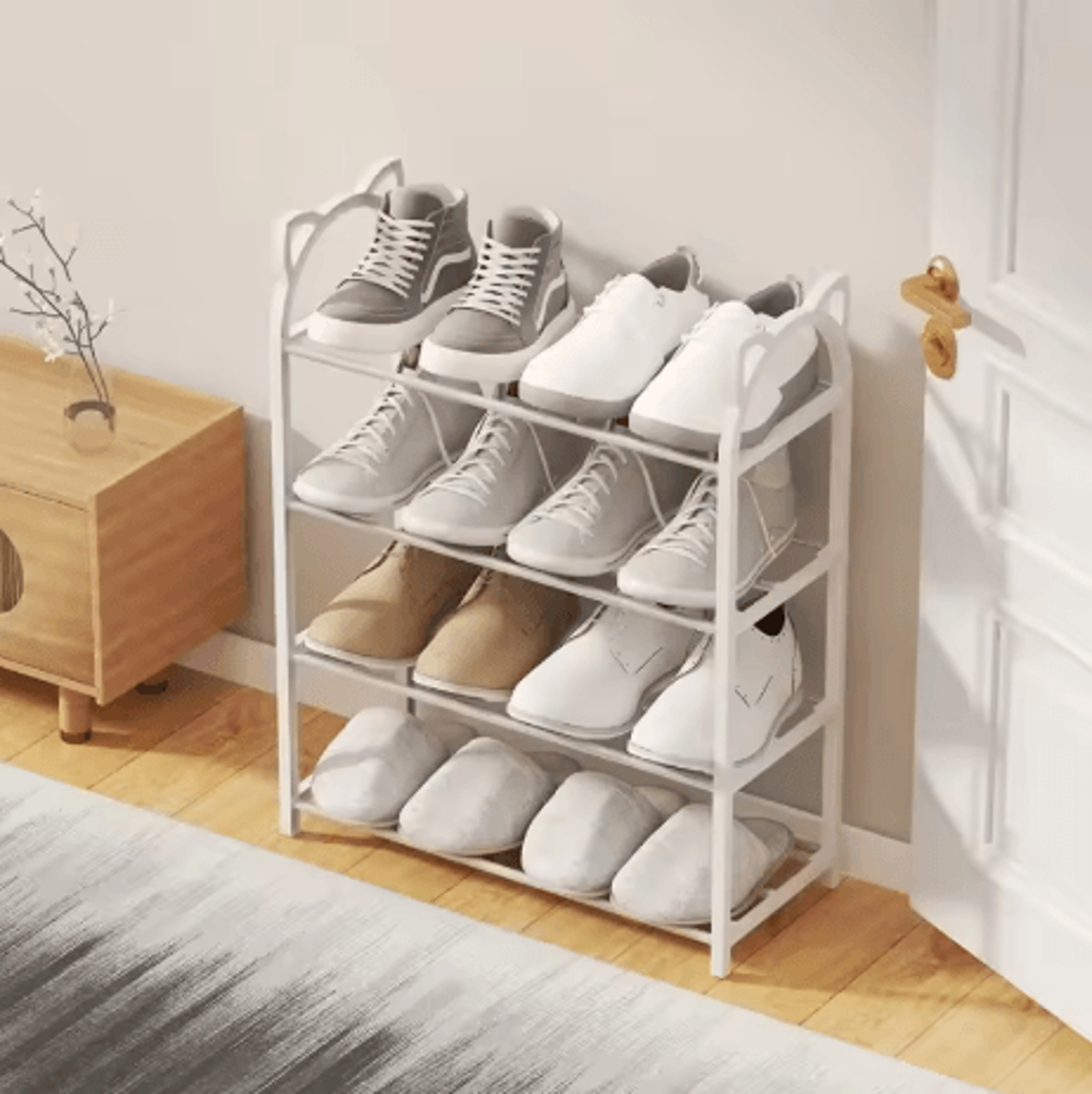 multi layer shoe rack organizer simple and economical home storage shelf