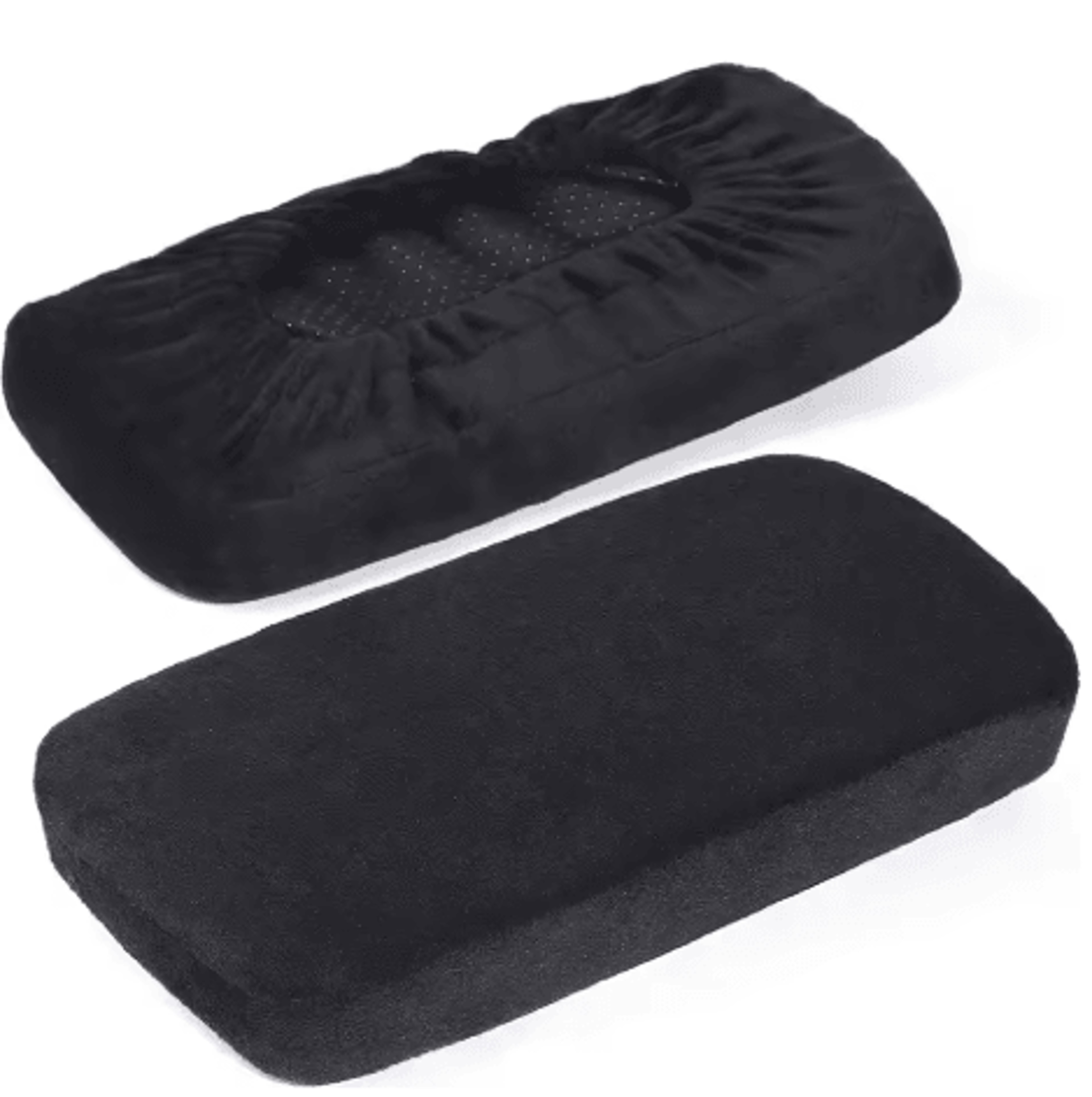 ergonomic memory foam chair armrests comfortable elbow and forearm support pads for office and gaming chairs 1 pair
