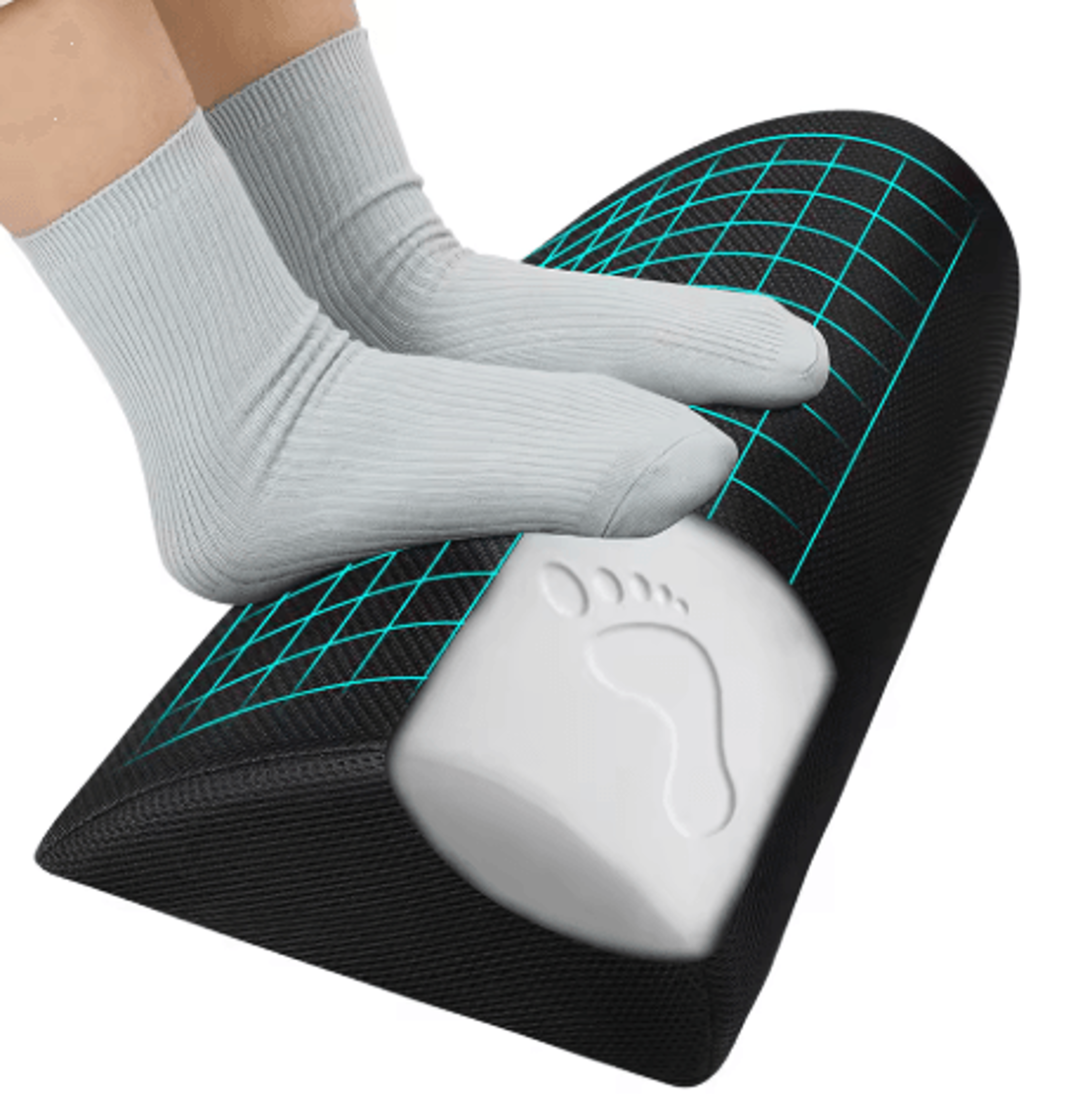 u shaped memory foam eyelash pillow ergonomic neck support for lash extensions and beauty treatments