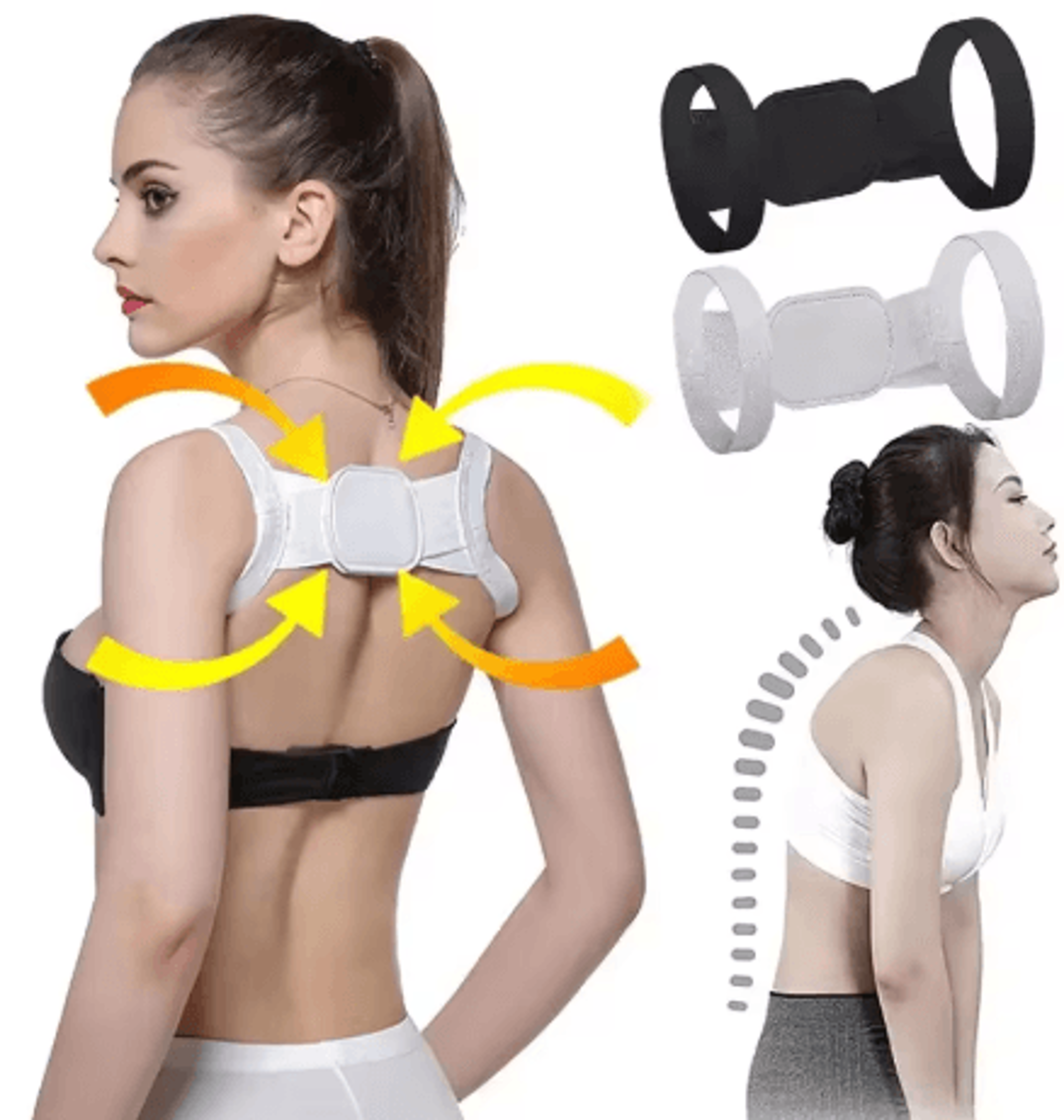 invisible adjustable posture corrector camelback rectifying back support for men and women